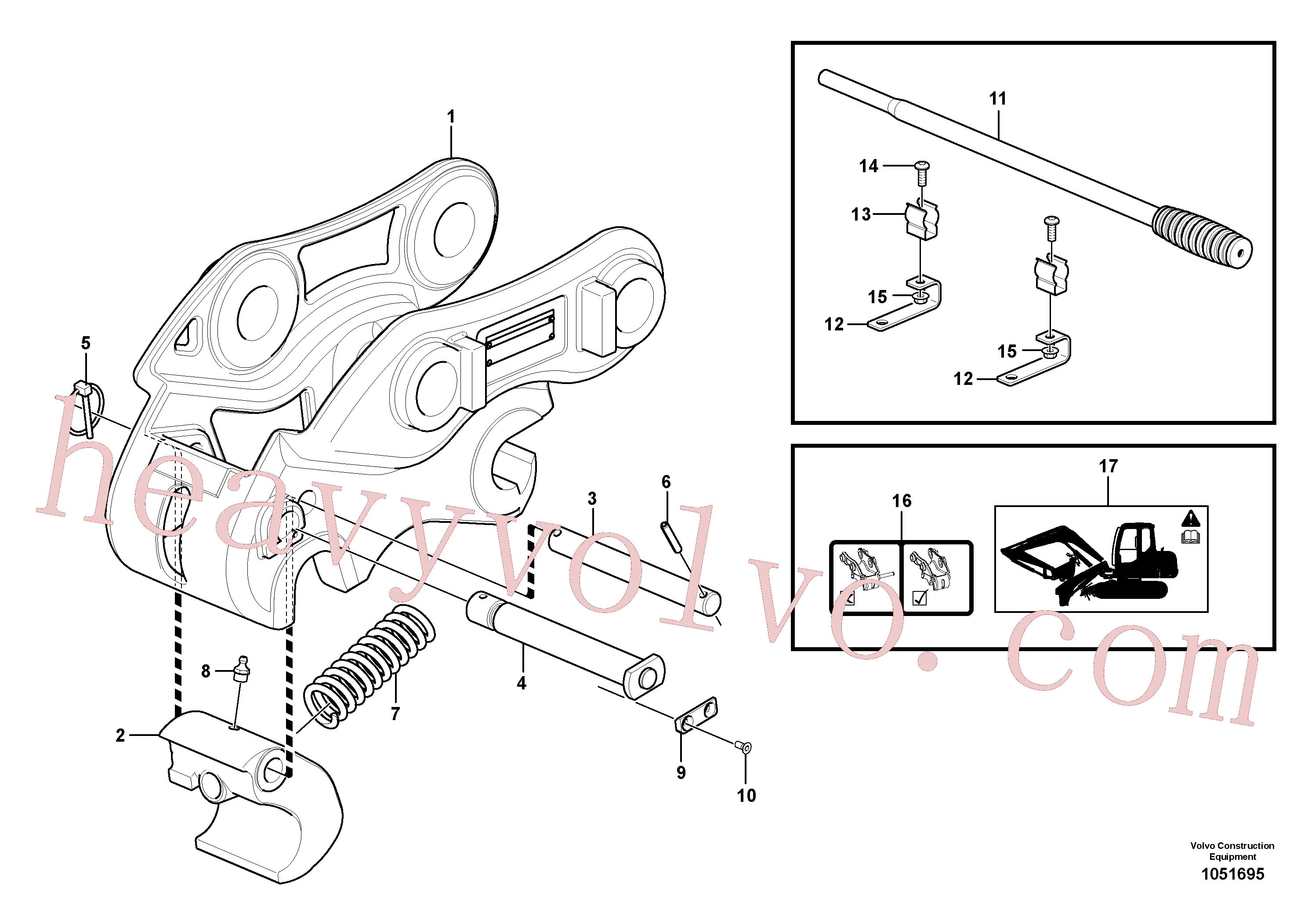 Volvo Assembly VOE15626808 Stop plate for sale