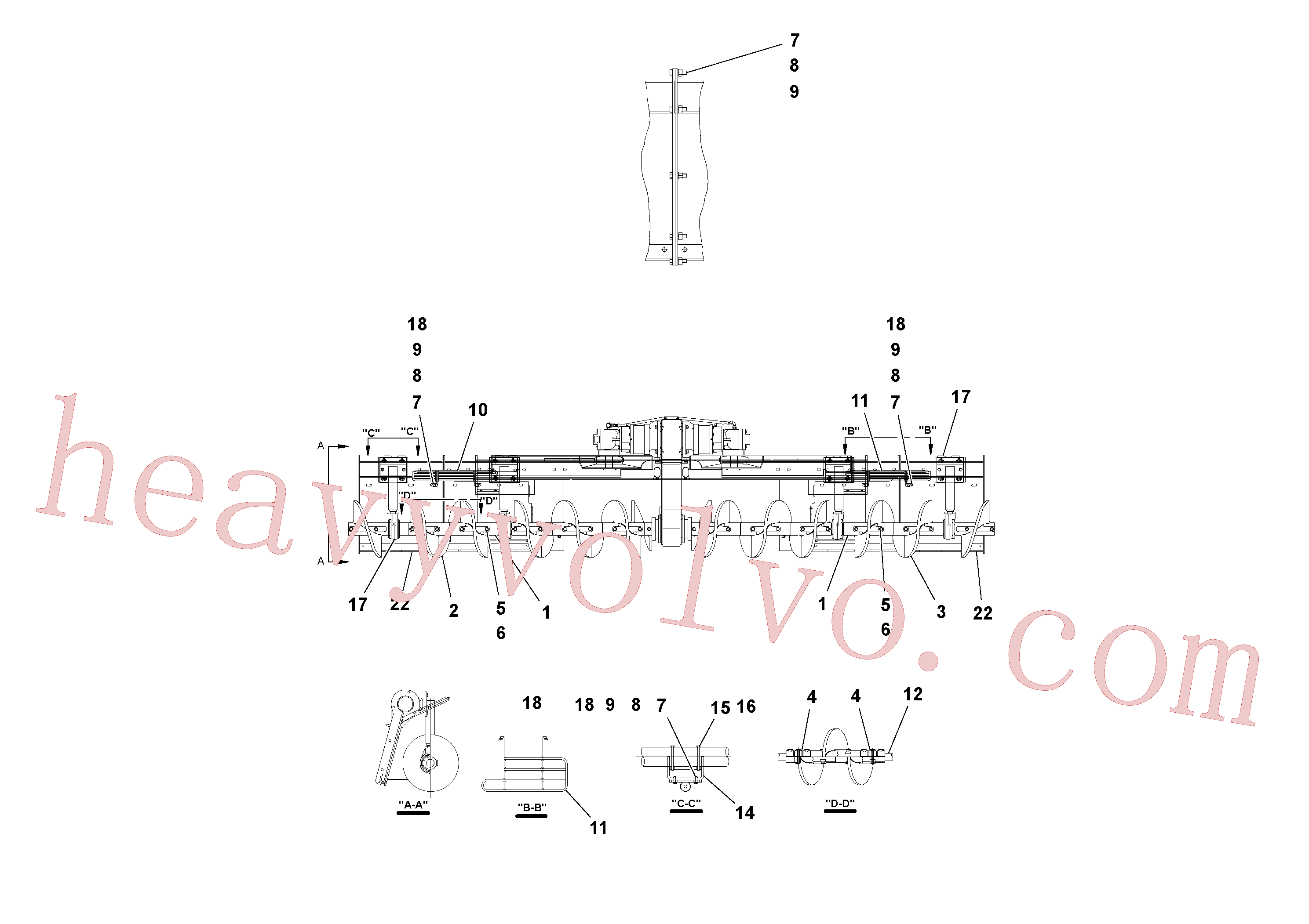 Volvo Assembly RM20292157 Bearing for sale
