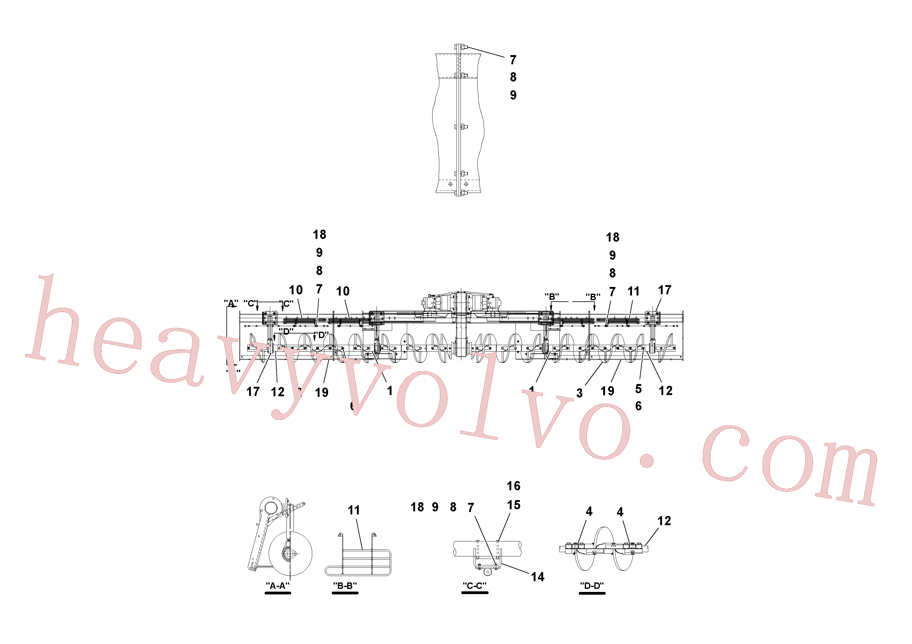 Volvo RM21059019 Bracket aftermarket part for sale
