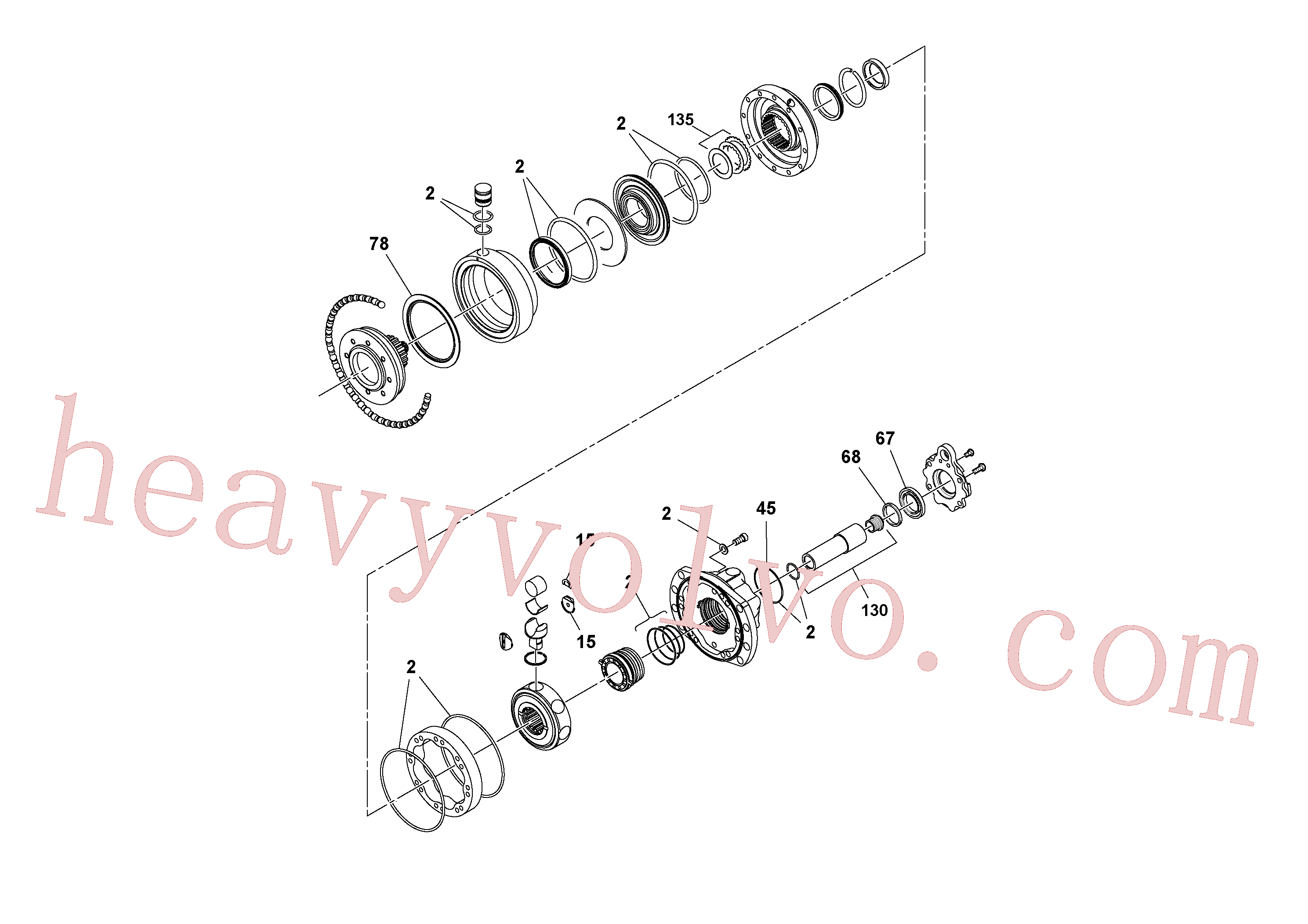 Volvo Assembly RM59234518 Repair kit for sale