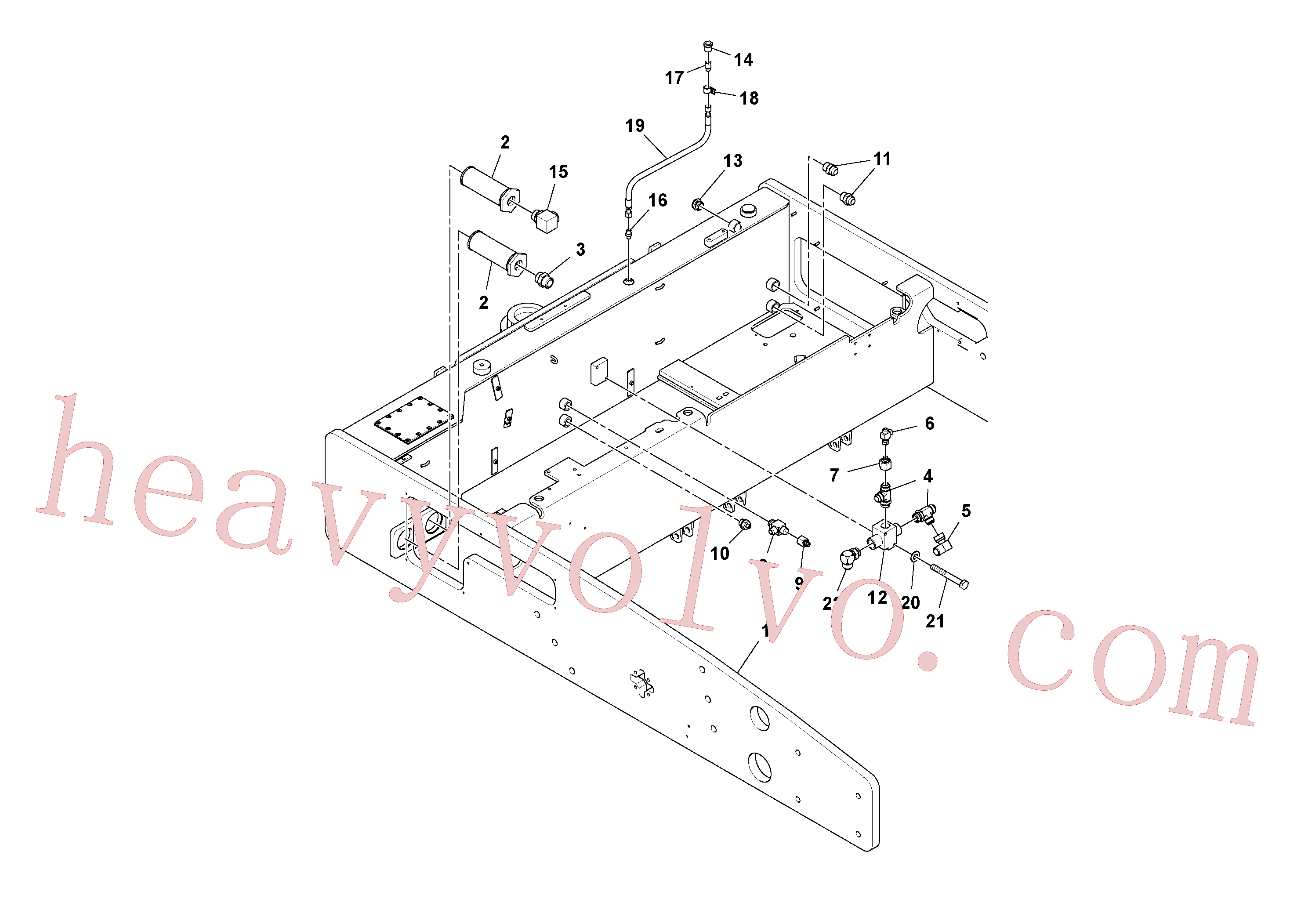 RM59991992 Gauge for Volvo Excavator spare