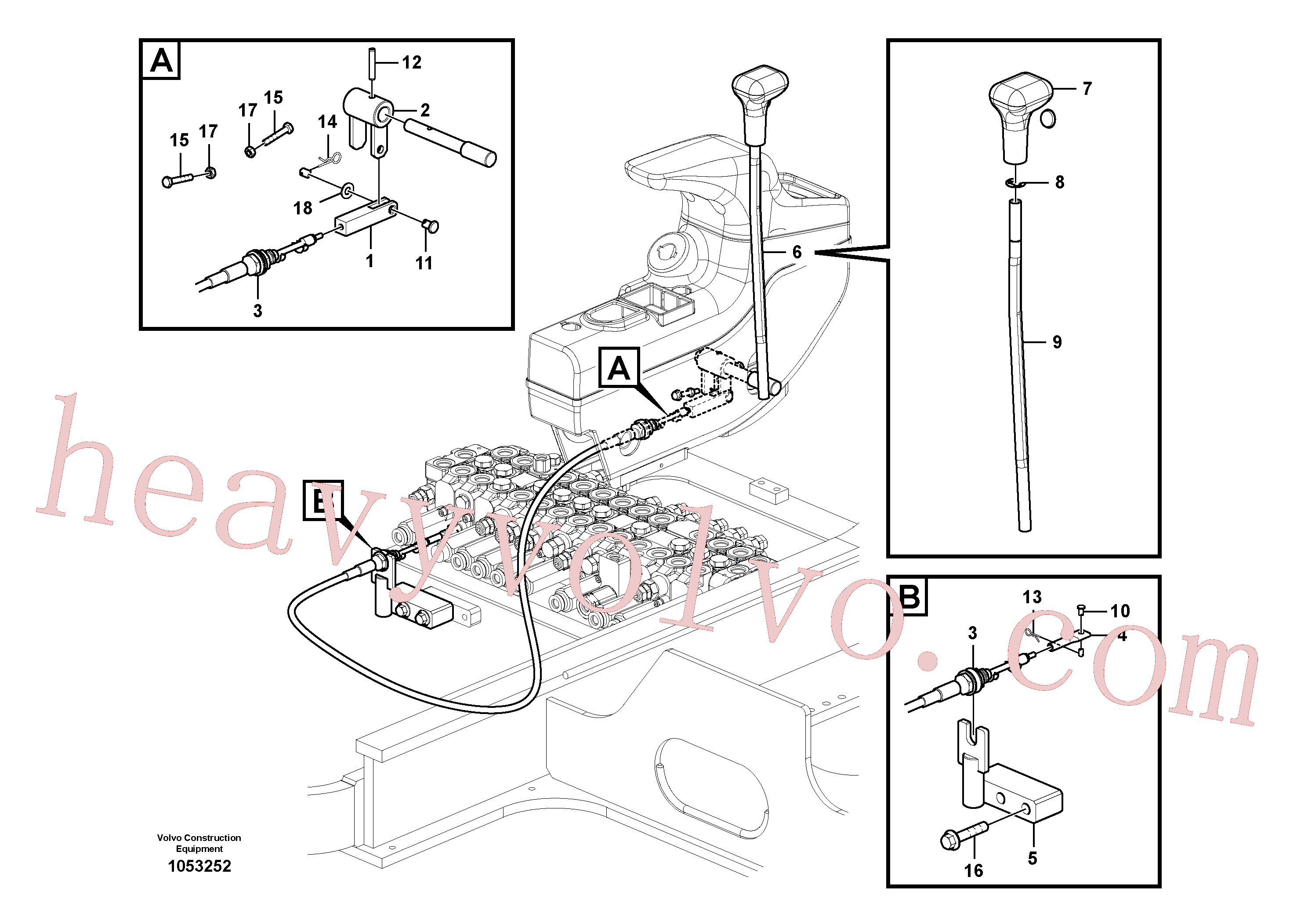 Wholesale PJ5270311 Handle for Volvo Excavator
