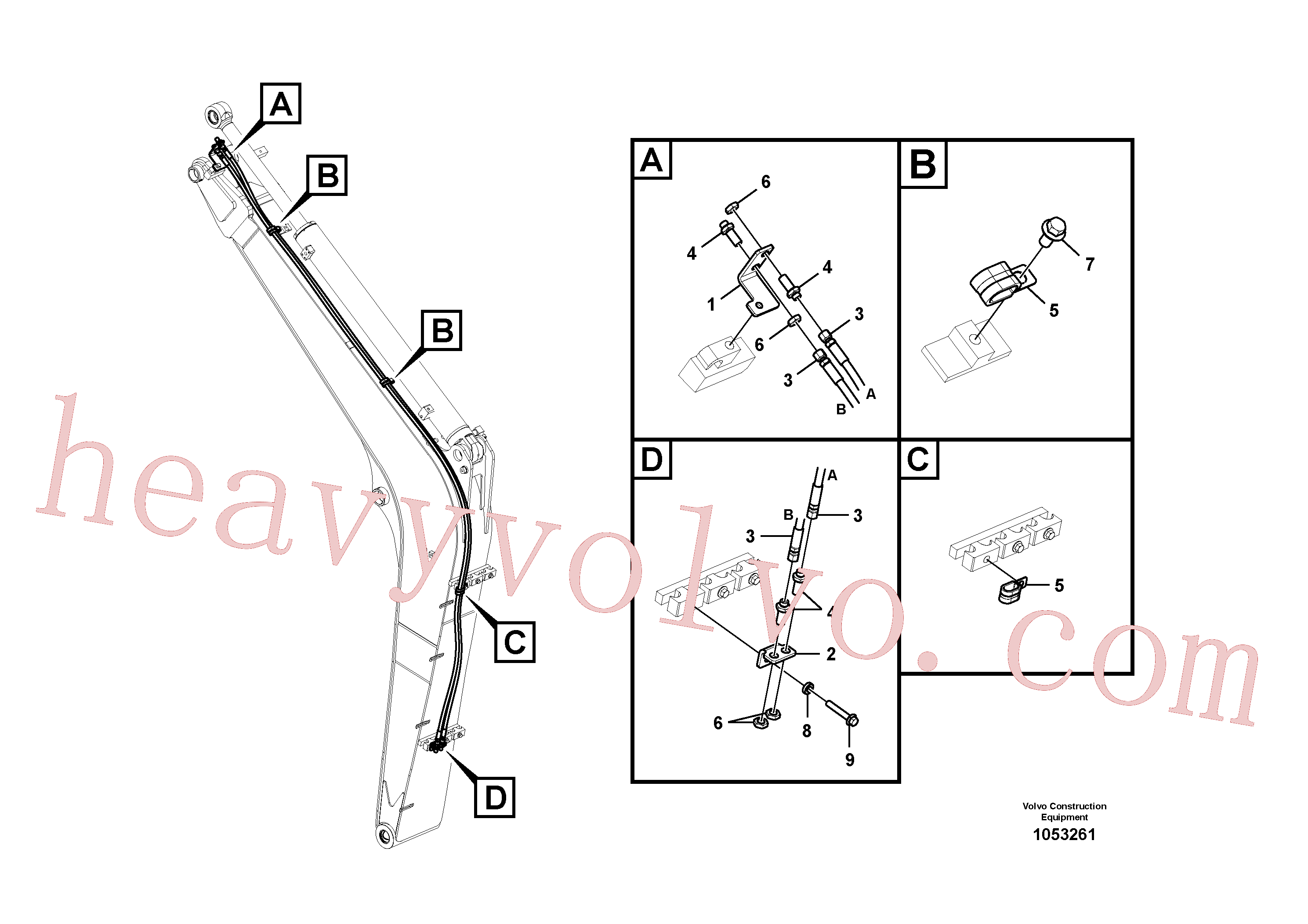 Volvo VOE14555444 Bracket aftermarket part for sale