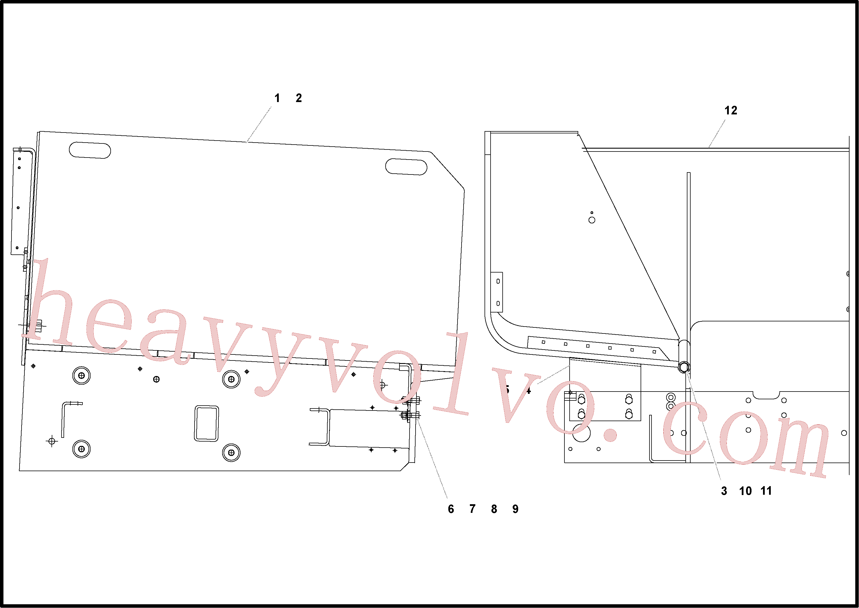 RM95934634 Hexagon screw for Volvo Excavator spare