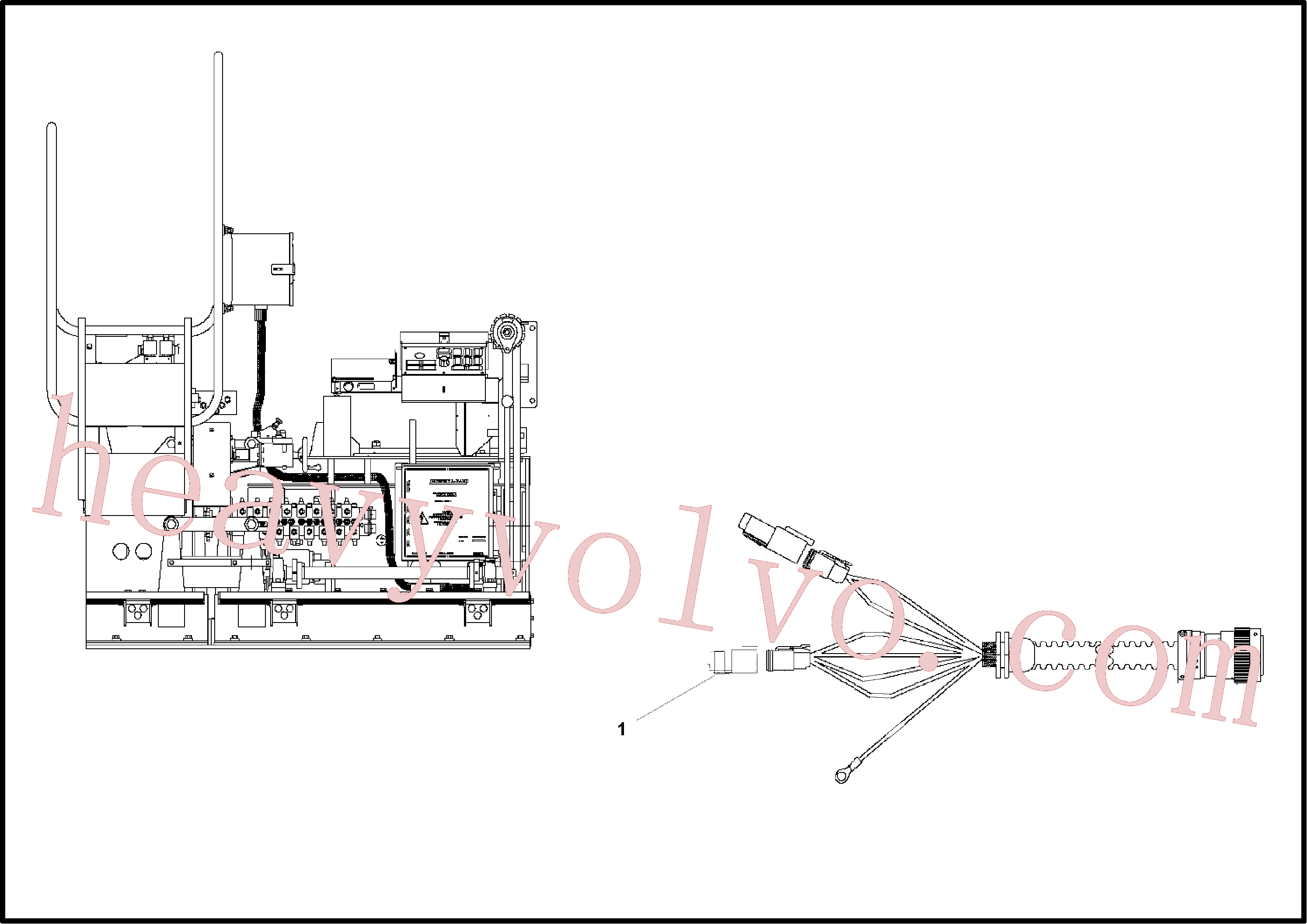 Volvo RM20377404 Connector, Housing aftermarket part for sale