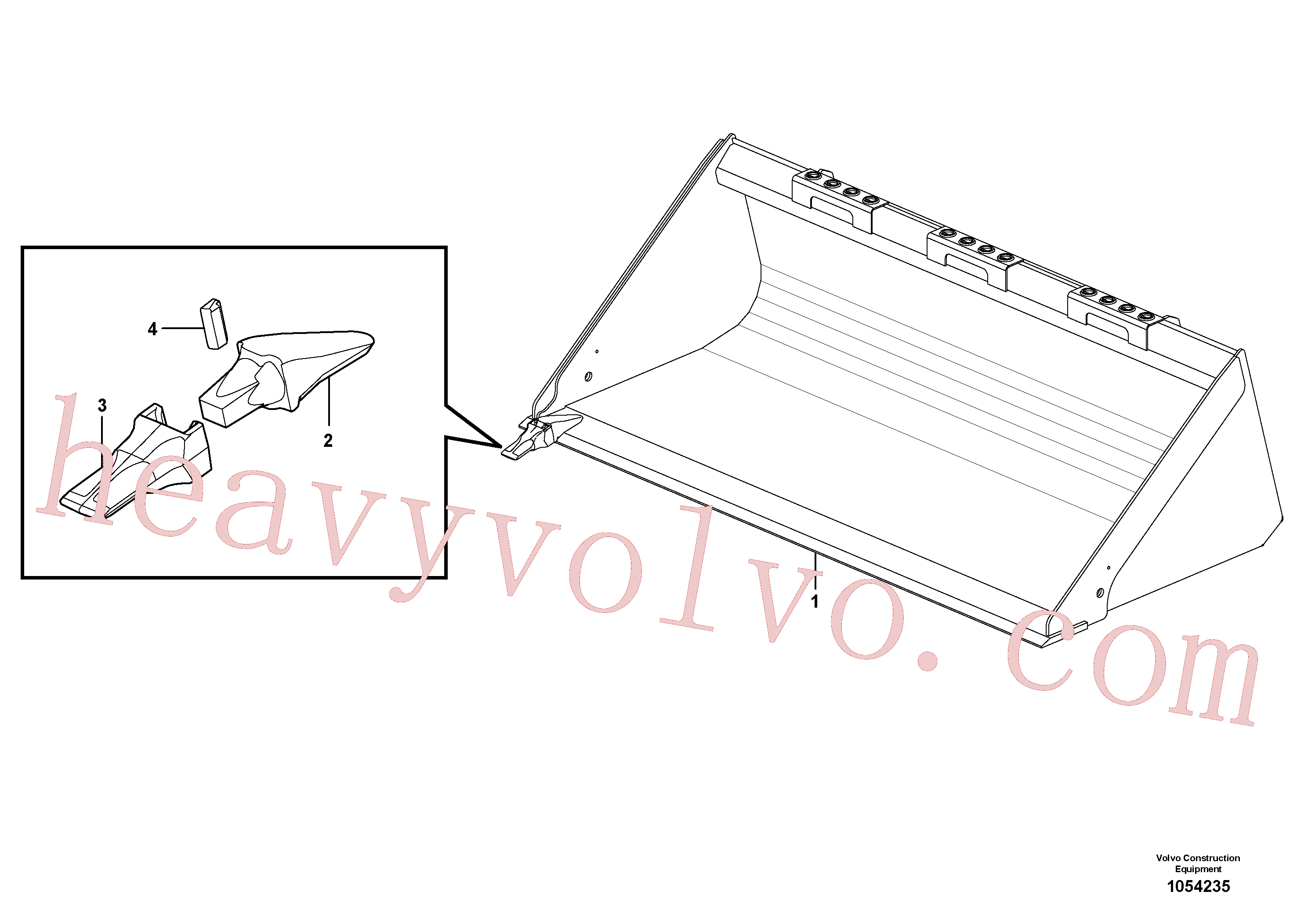 Wholesale VOE15603422 Locking pin for Volvo Excavator