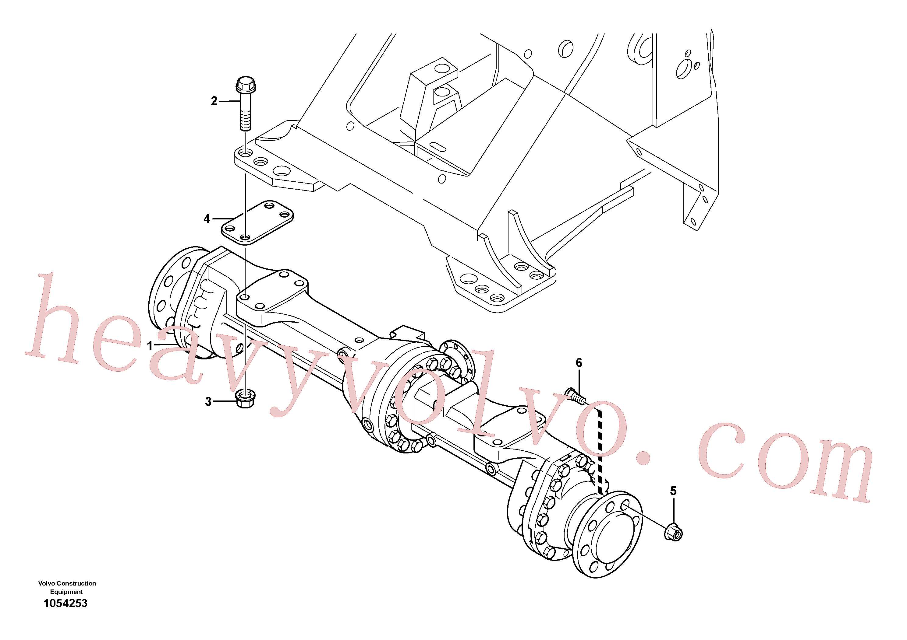China Made ZM2809117 Wheel nut parts for Volvo Excavator