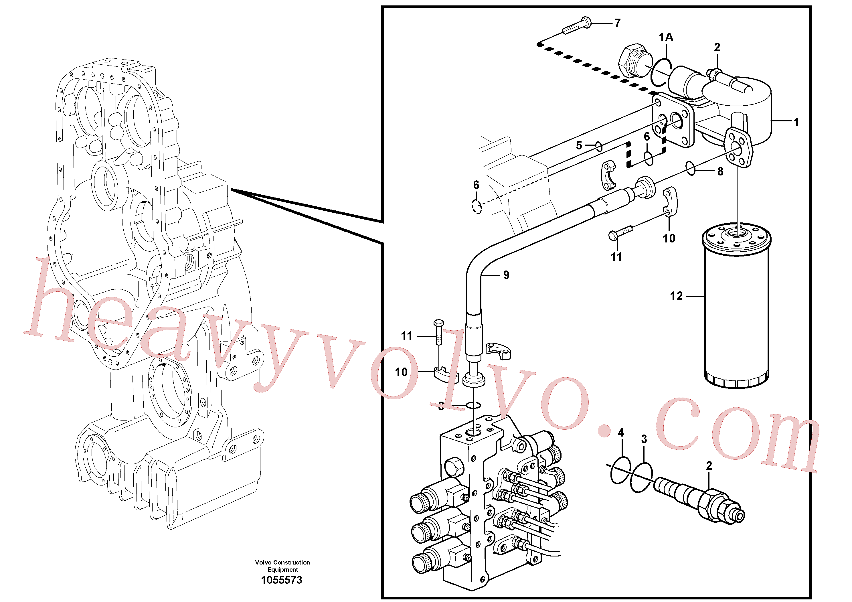 VOE13949410 O-ring for Volvo Excavator Parts