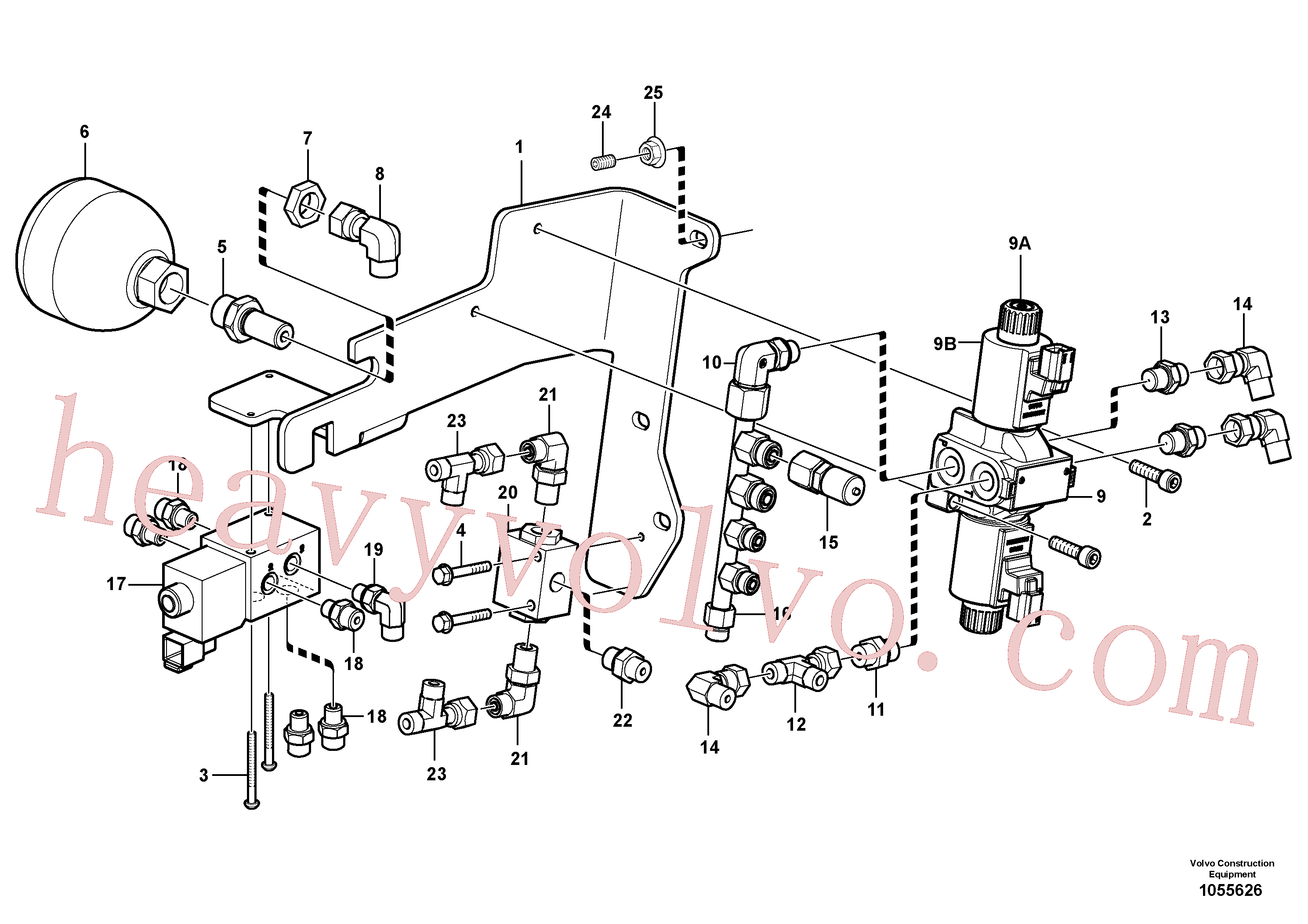 Volvo VOE11713207 Solenoid valve aftermarket part for sale