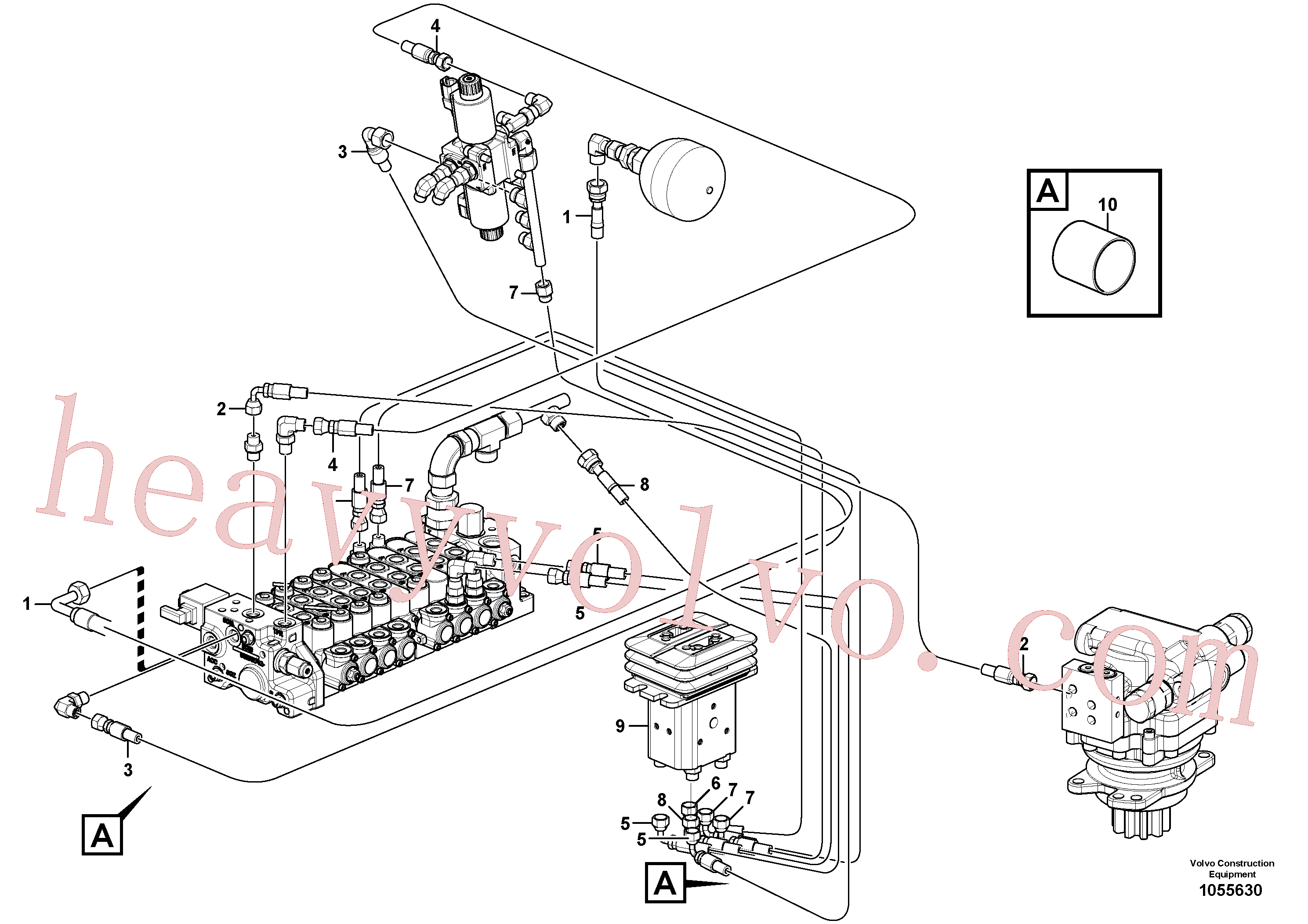 Wholesale VOE15617031 Valve Kit for Volvo Excavator