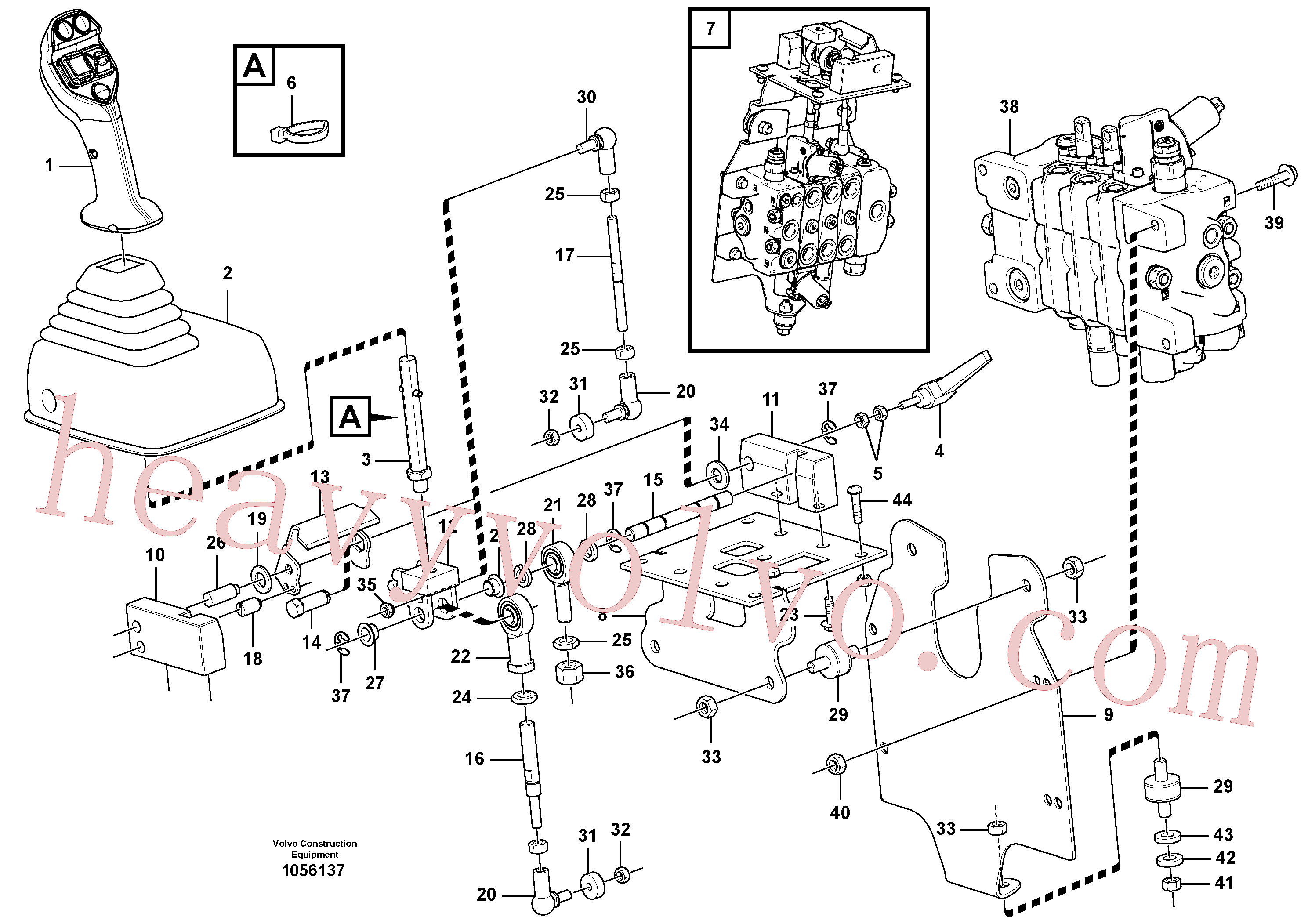 ZM2805283 Buffer for Volvo Excavator spare