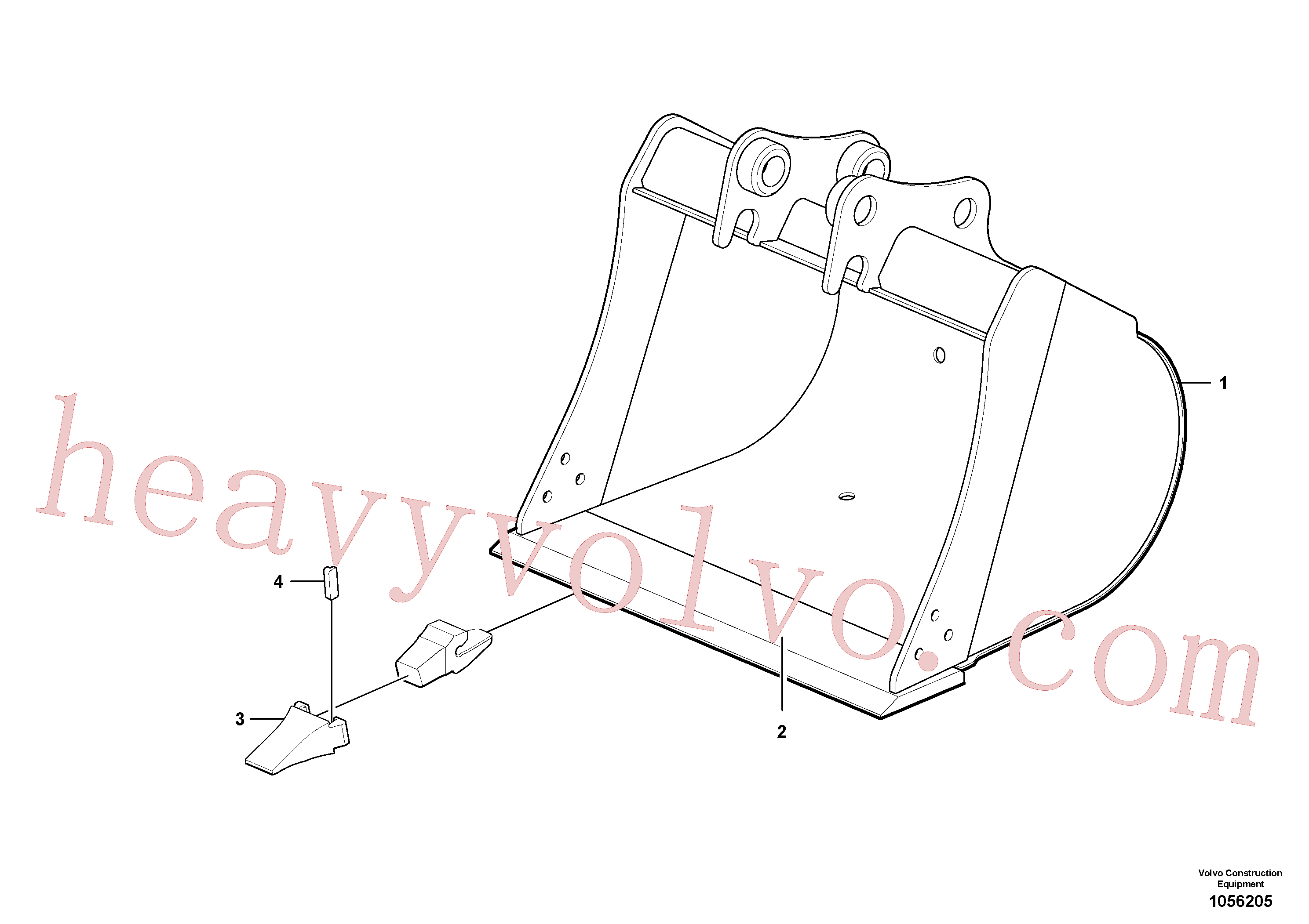 Wholesale VOE15603520 Bucket for Volvo Excavator