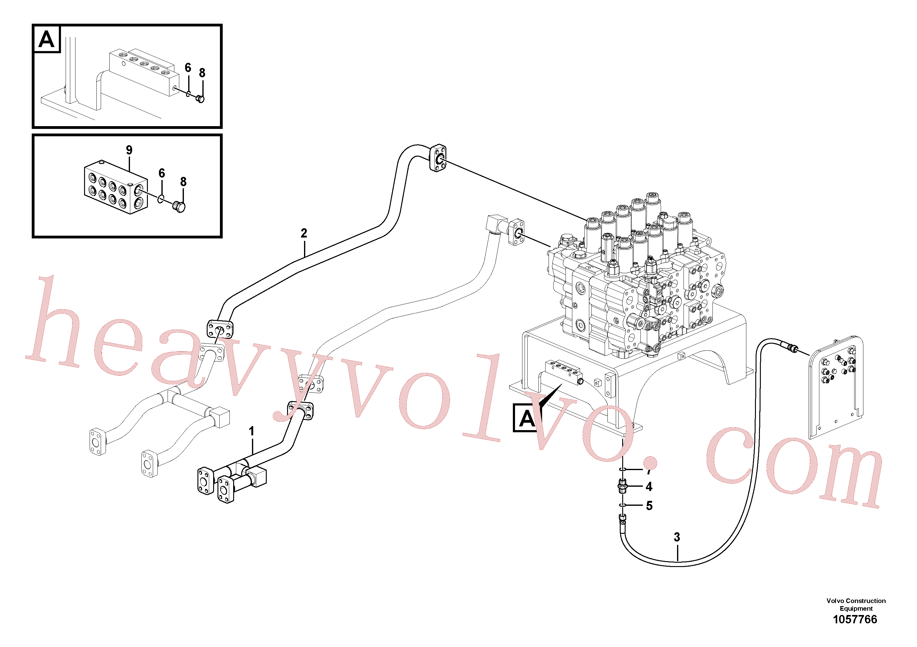 Wholesale VOE14503506 Pipe for Volvo Excavator
