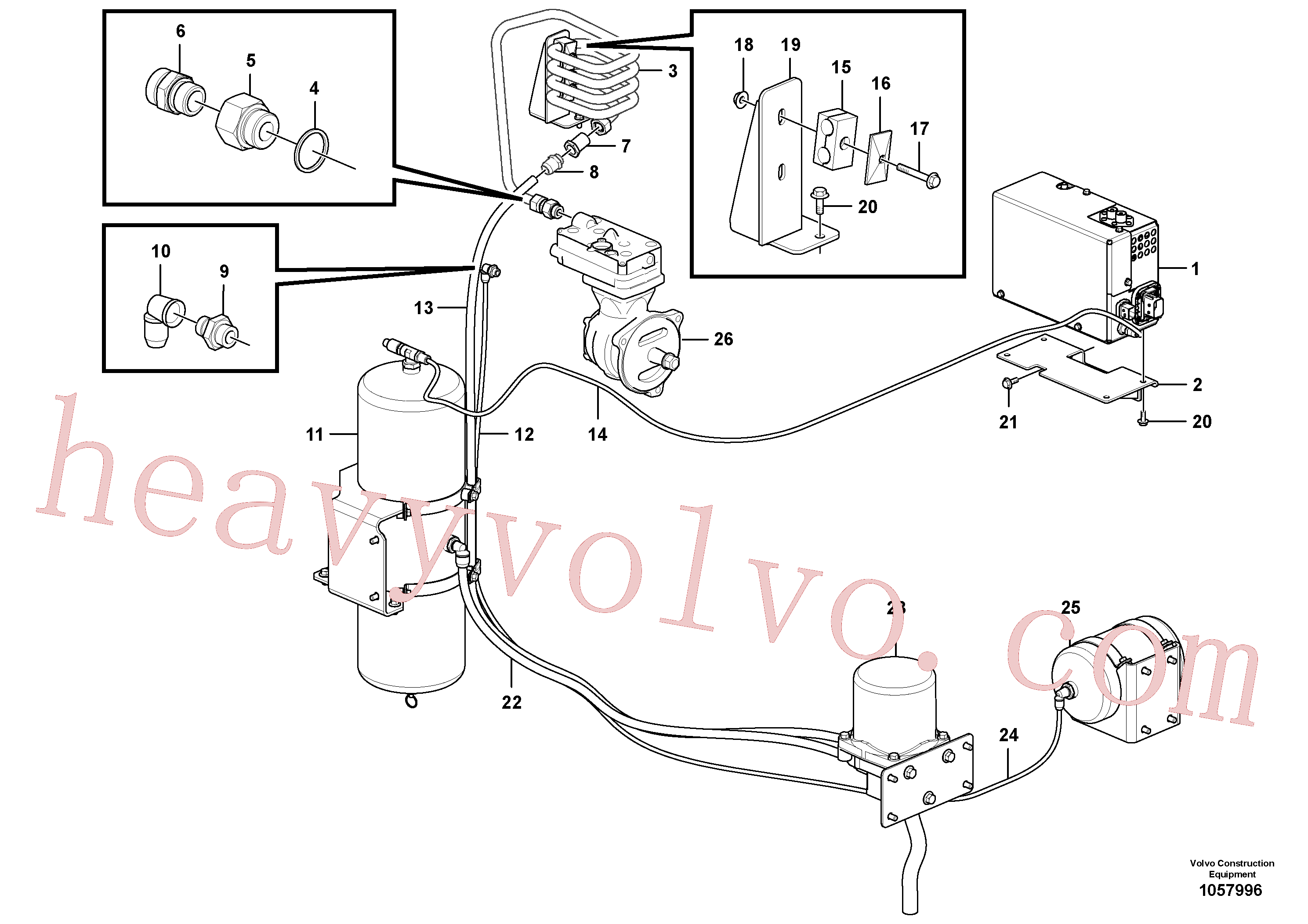 Volvo Assembly VOE11196166 Nipple for sale