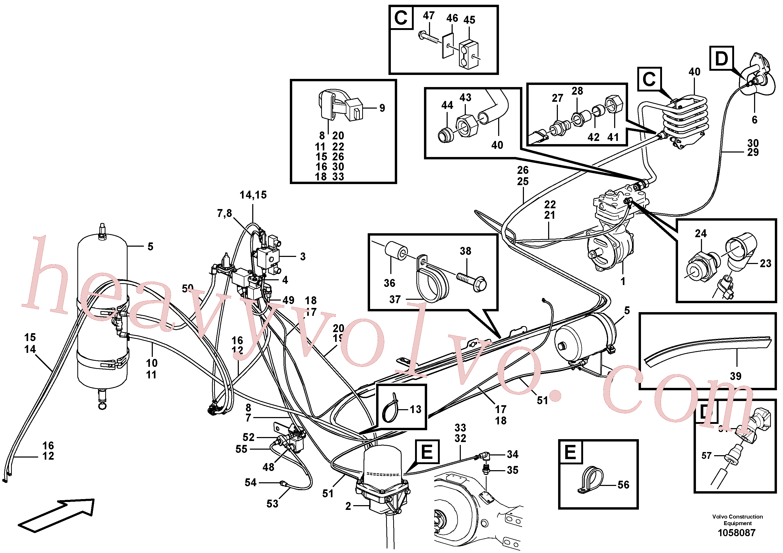 Volvo Assembly VOE11196166 Nipple for sale