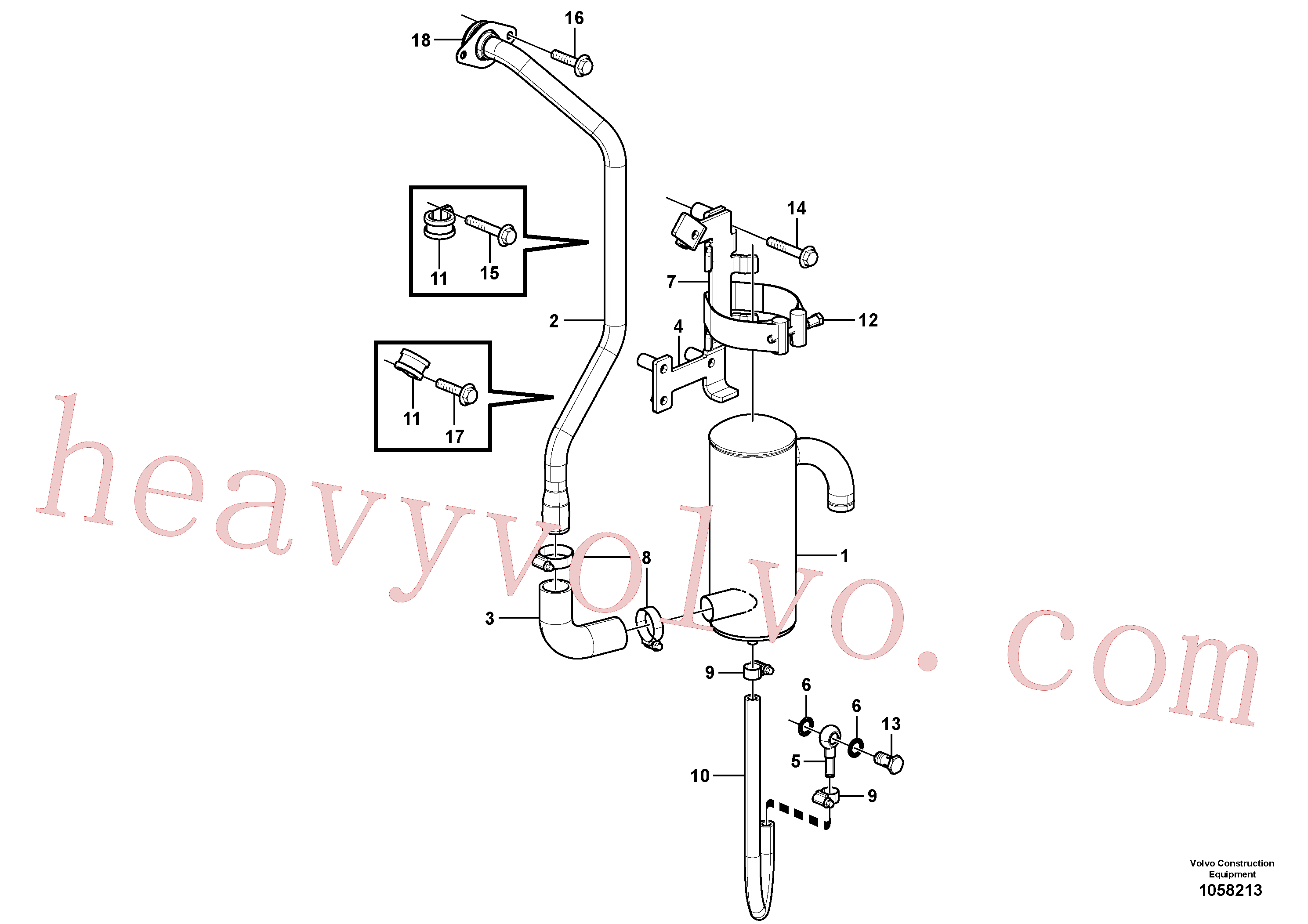 Volvo VOE1545257 Screw aftermarket part for sale