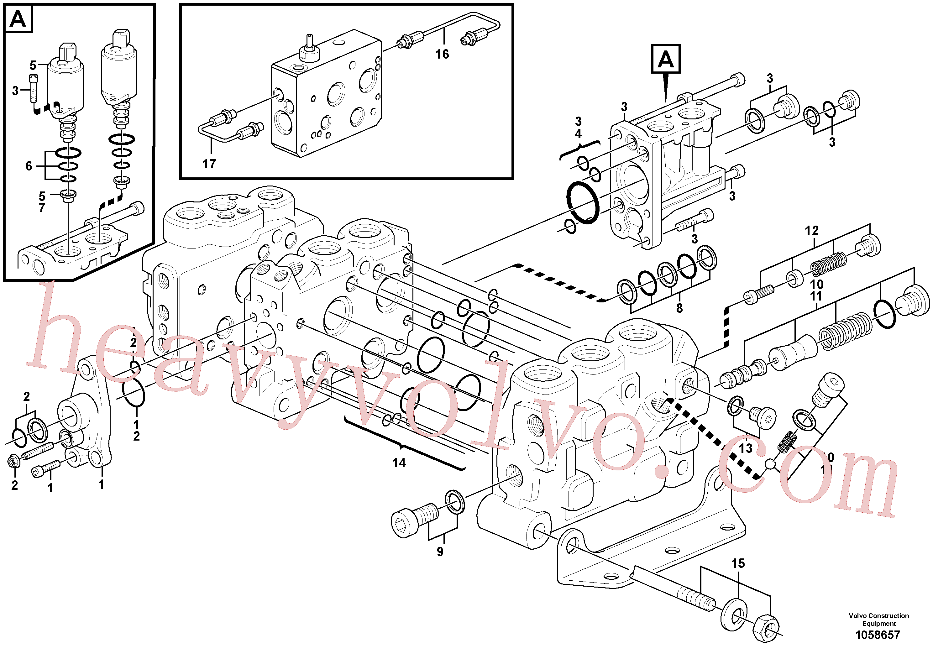 Volvo Assembly VOE15166040 Reducer for sale