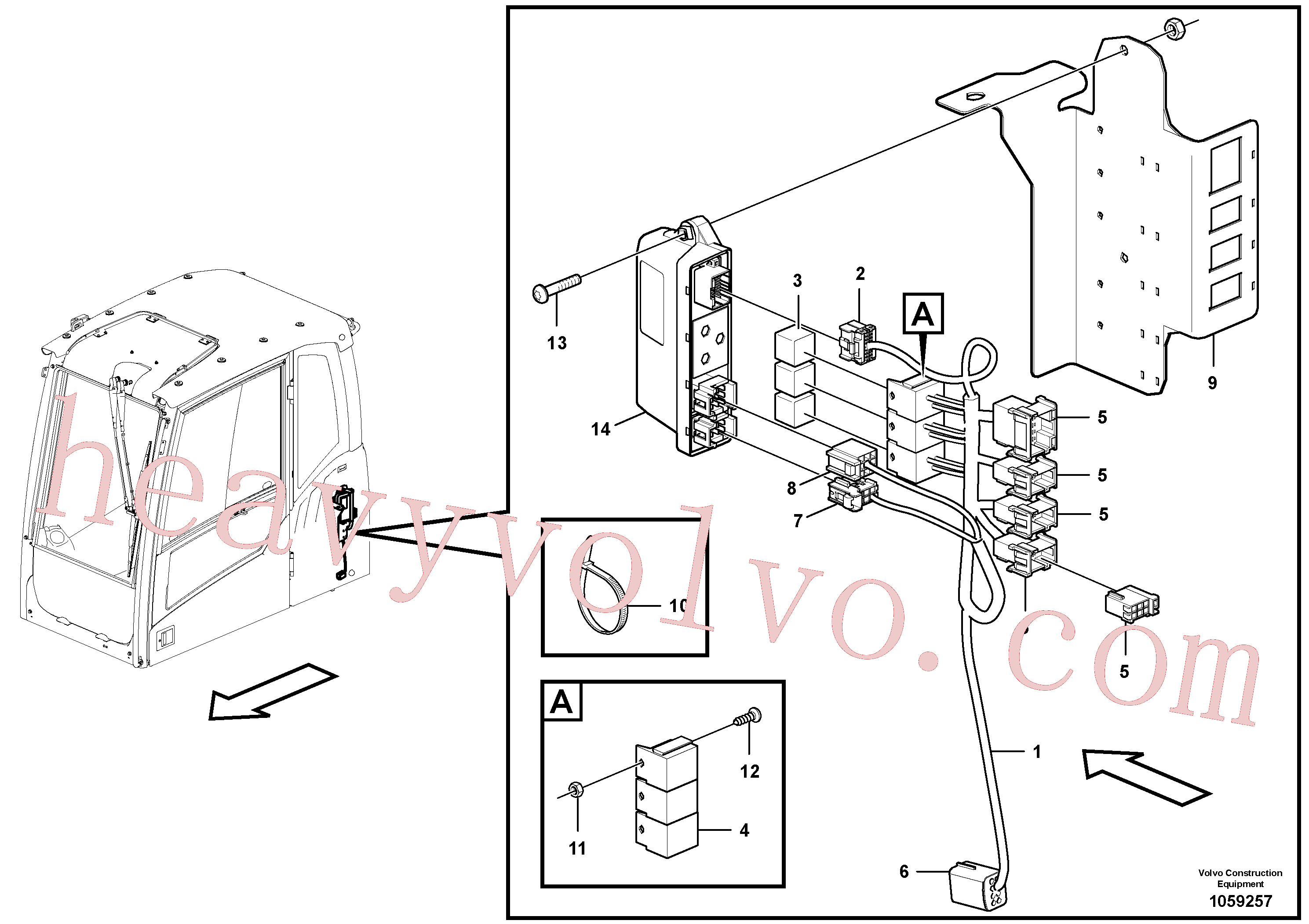 Volvo excavator part VOE969423 Six point socket screw for sale