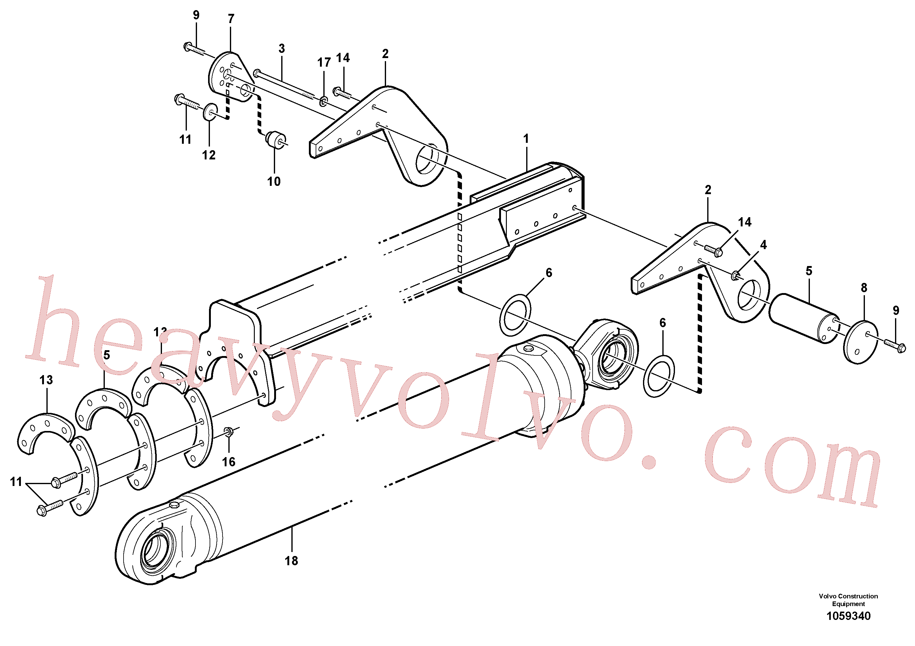 Volvo Assembly VOE60113115 Flange screw for sale