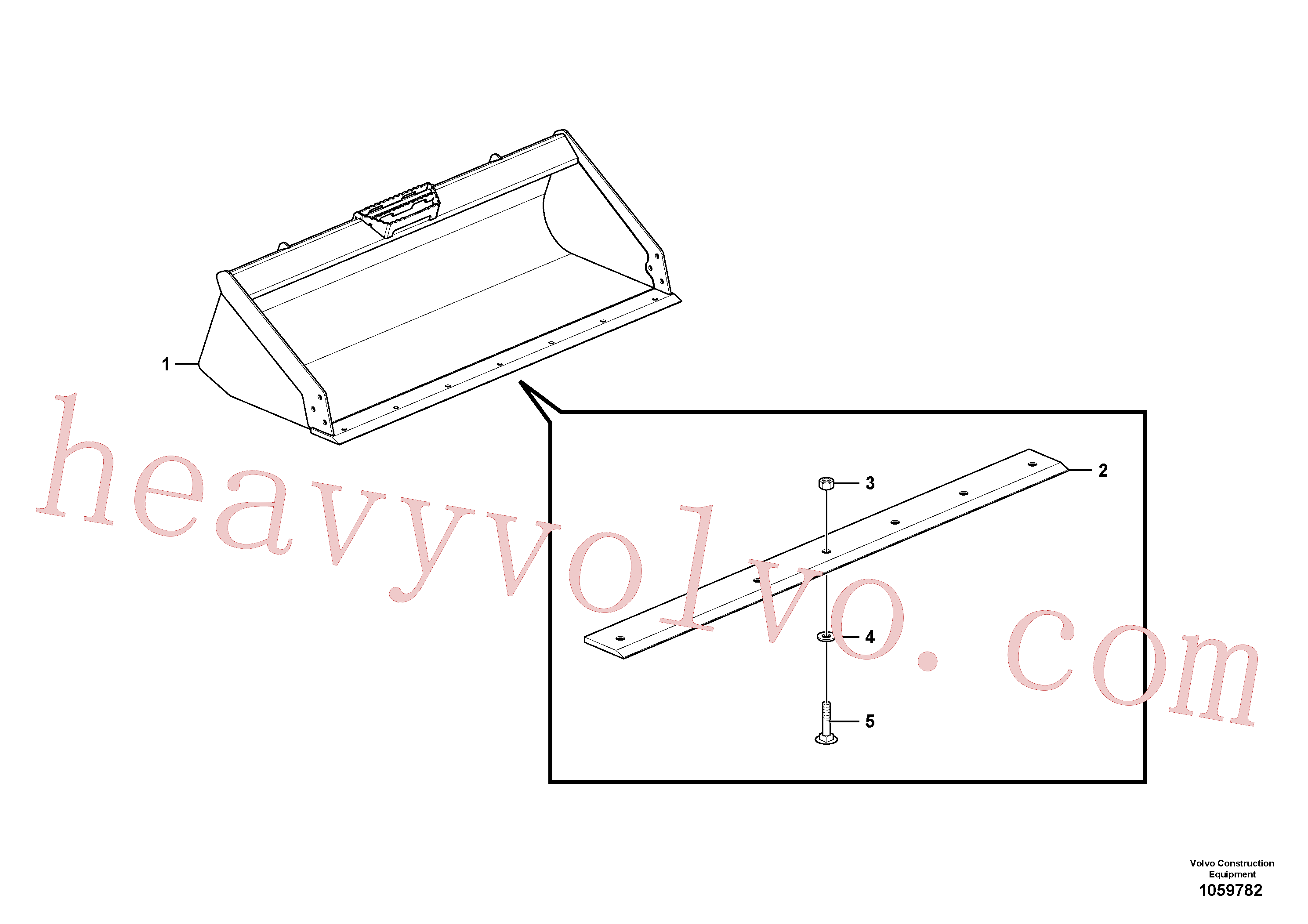 Volvo Assembly VOE16232110 Bolt on edge kit for sale