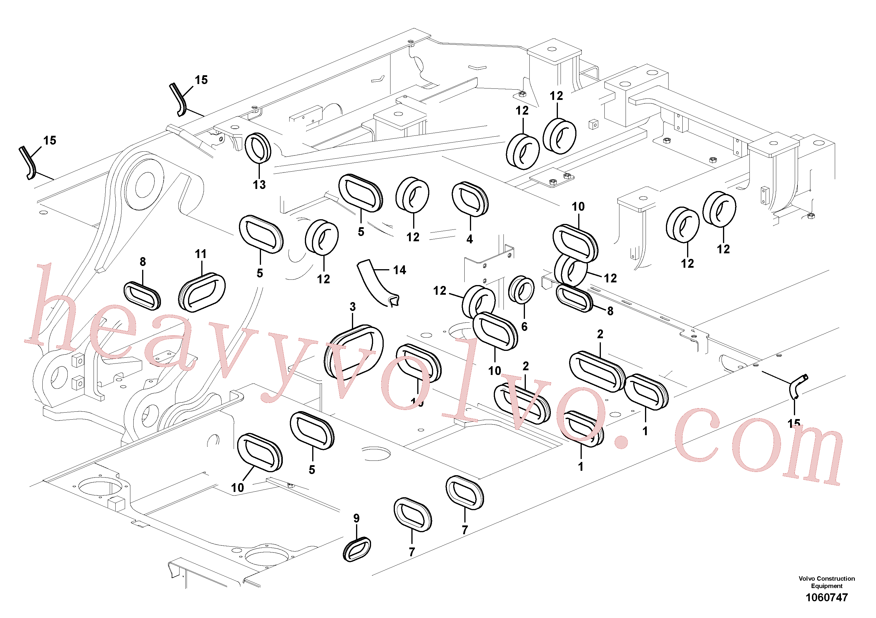 Volvo Assembly VOE14529107 Grommet for sale