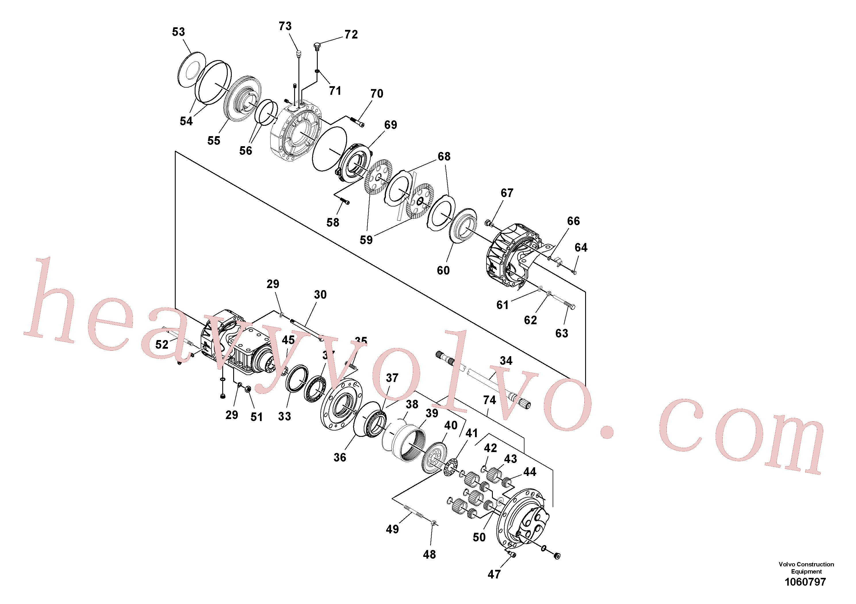 Volvo RM59153650 Locking plate aftermarket part for sale