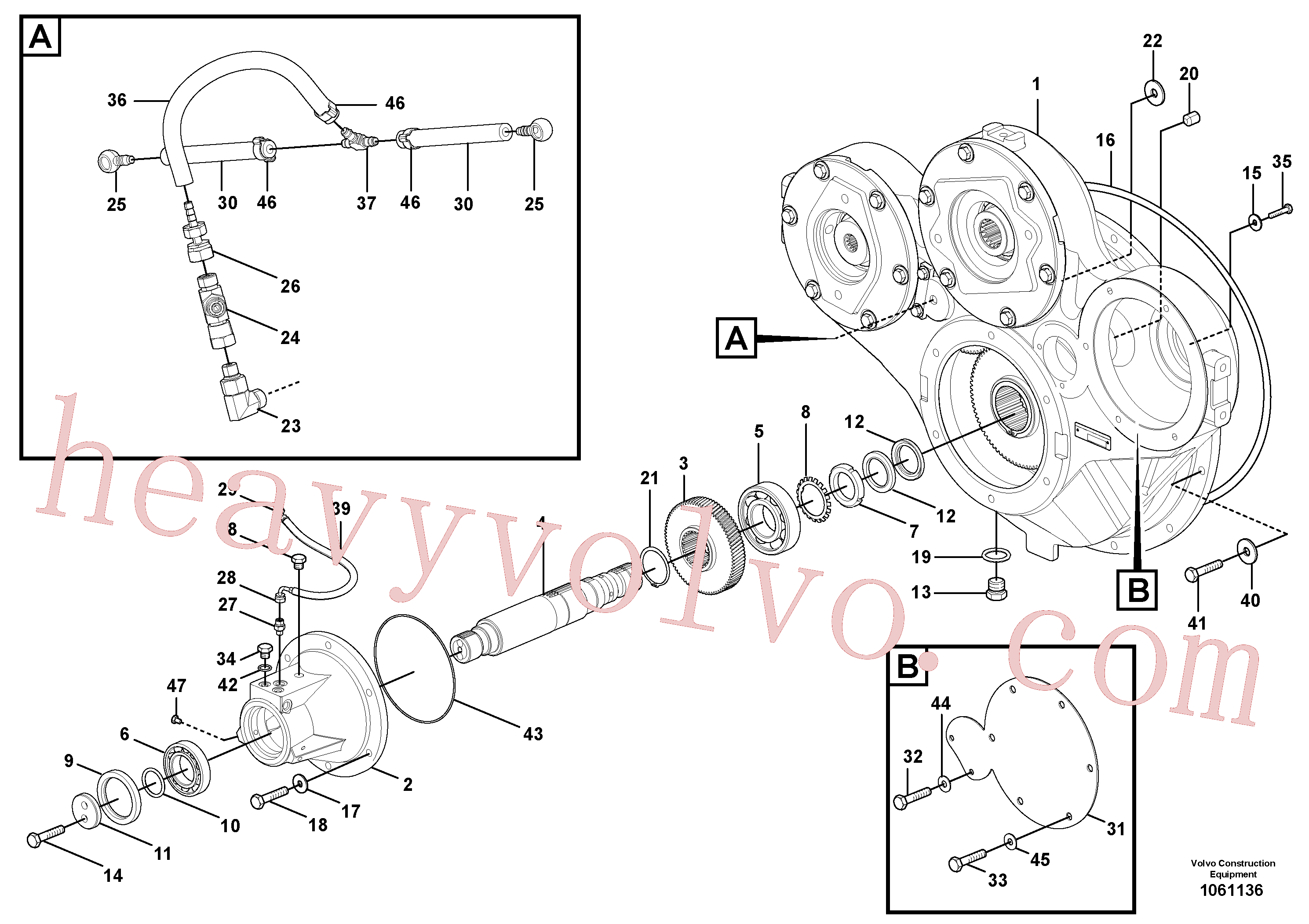 Volvo VOE982548 Banjo nipple aftermarket part for sale