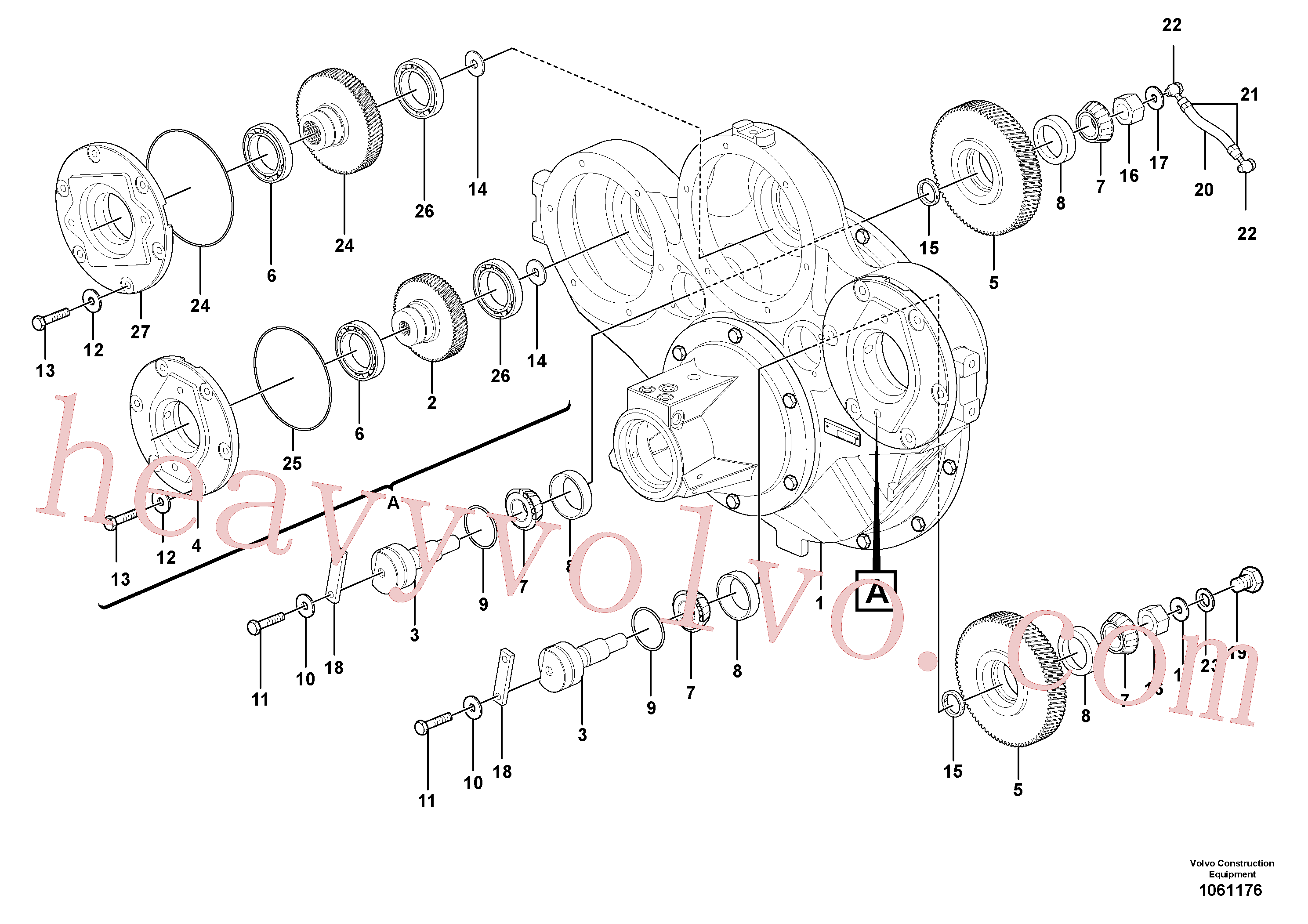 Volvo VOE982548 Banjo nipple aftermarket part for sale