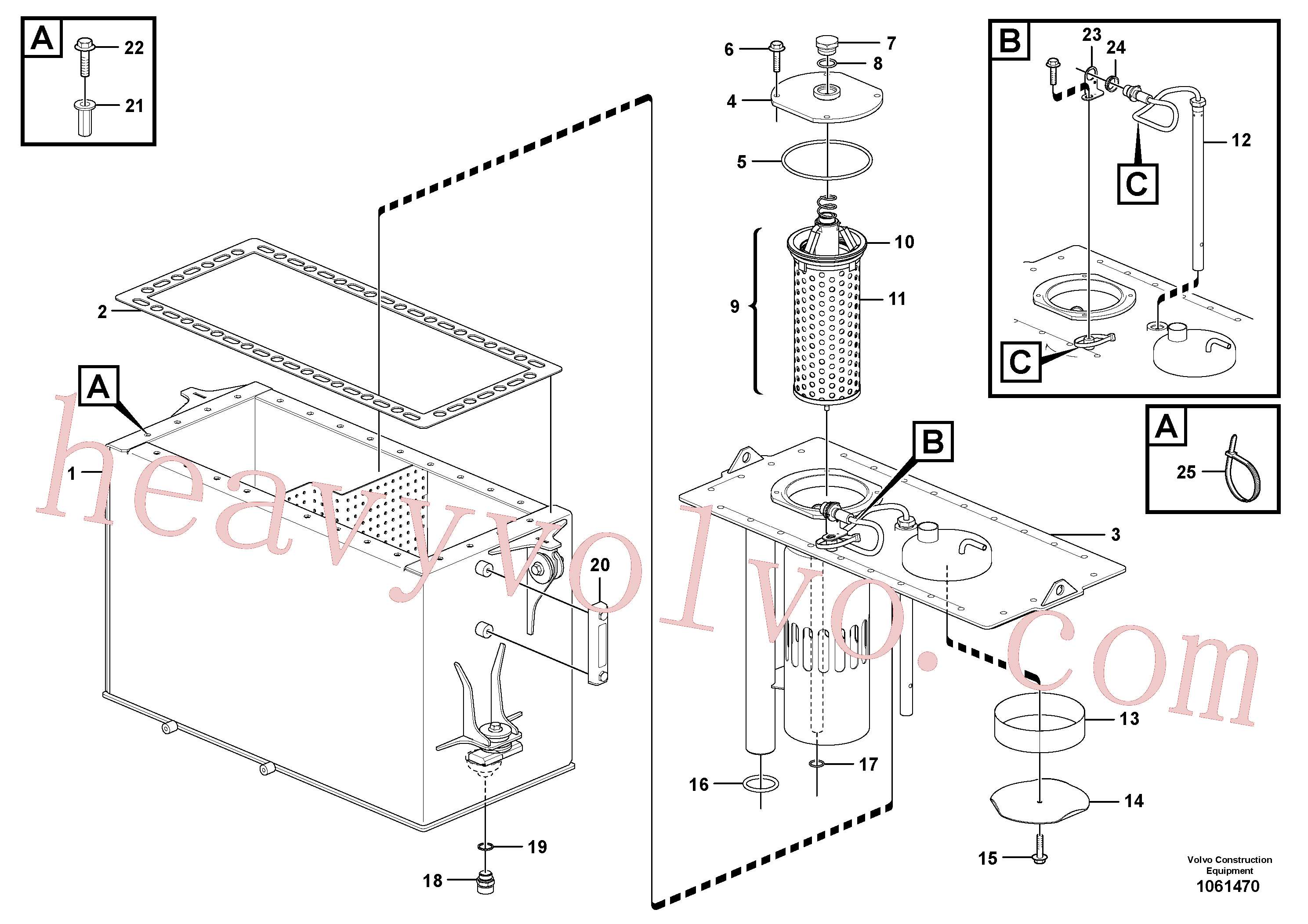 China Made VOE930932 O-ring parts for Volvo Excavator