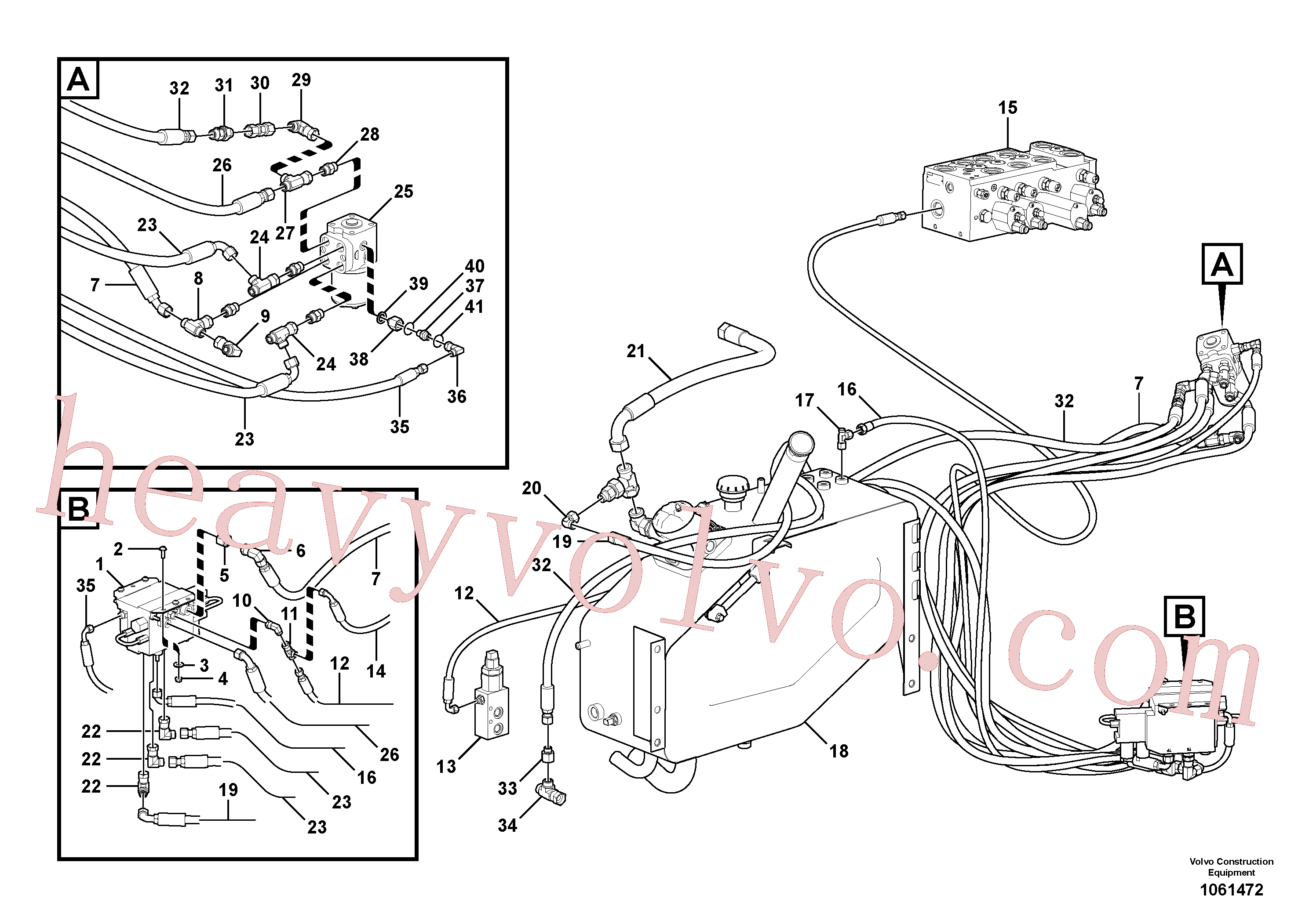 China Made VOE937355 Rockmaster/1SC parts for Volvo Excavator