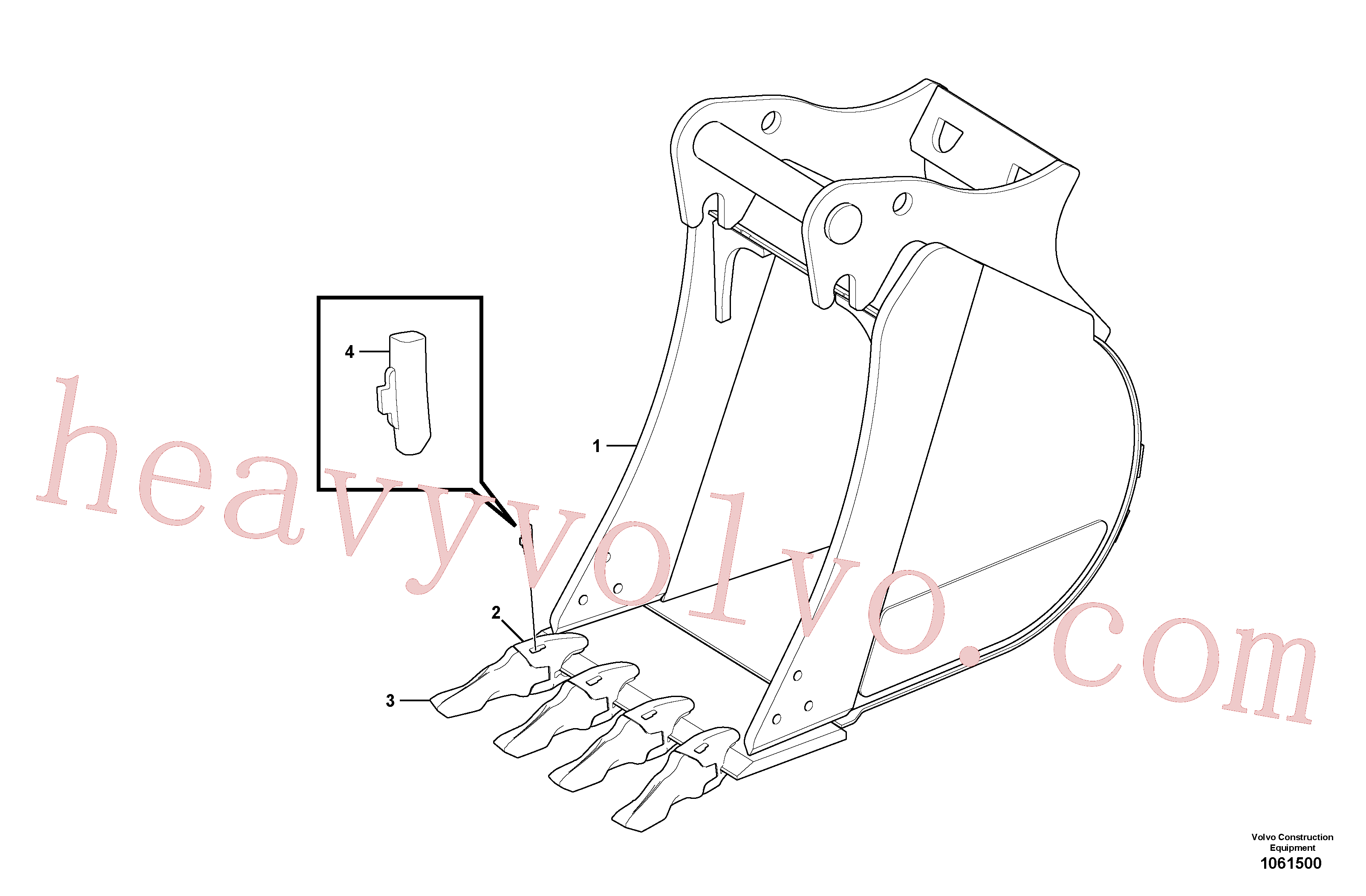 Wholesale VOE15603422 Locking pin for Volvo Excavator