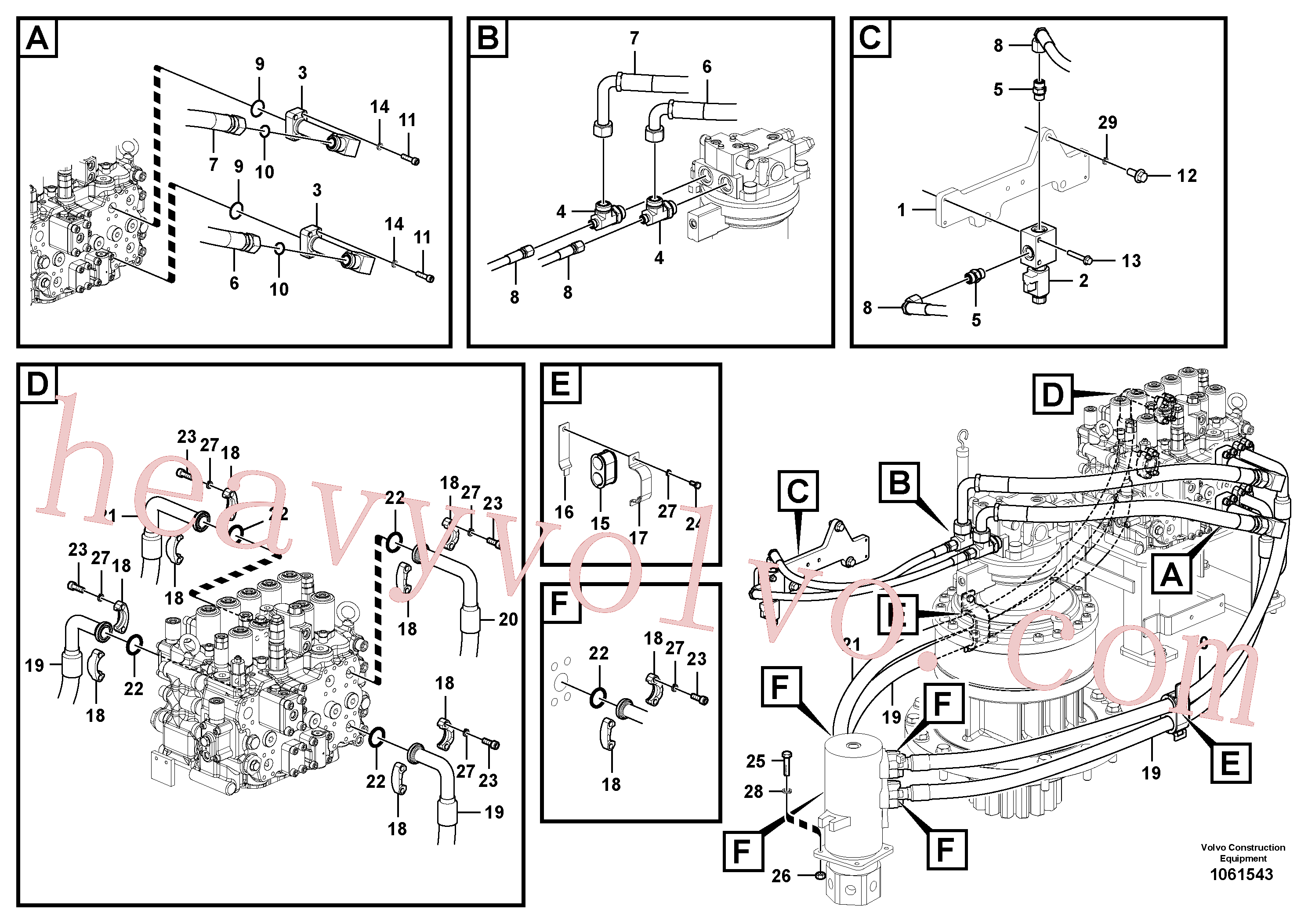 Volvo Assembly VOE14560693 Pipe for sale