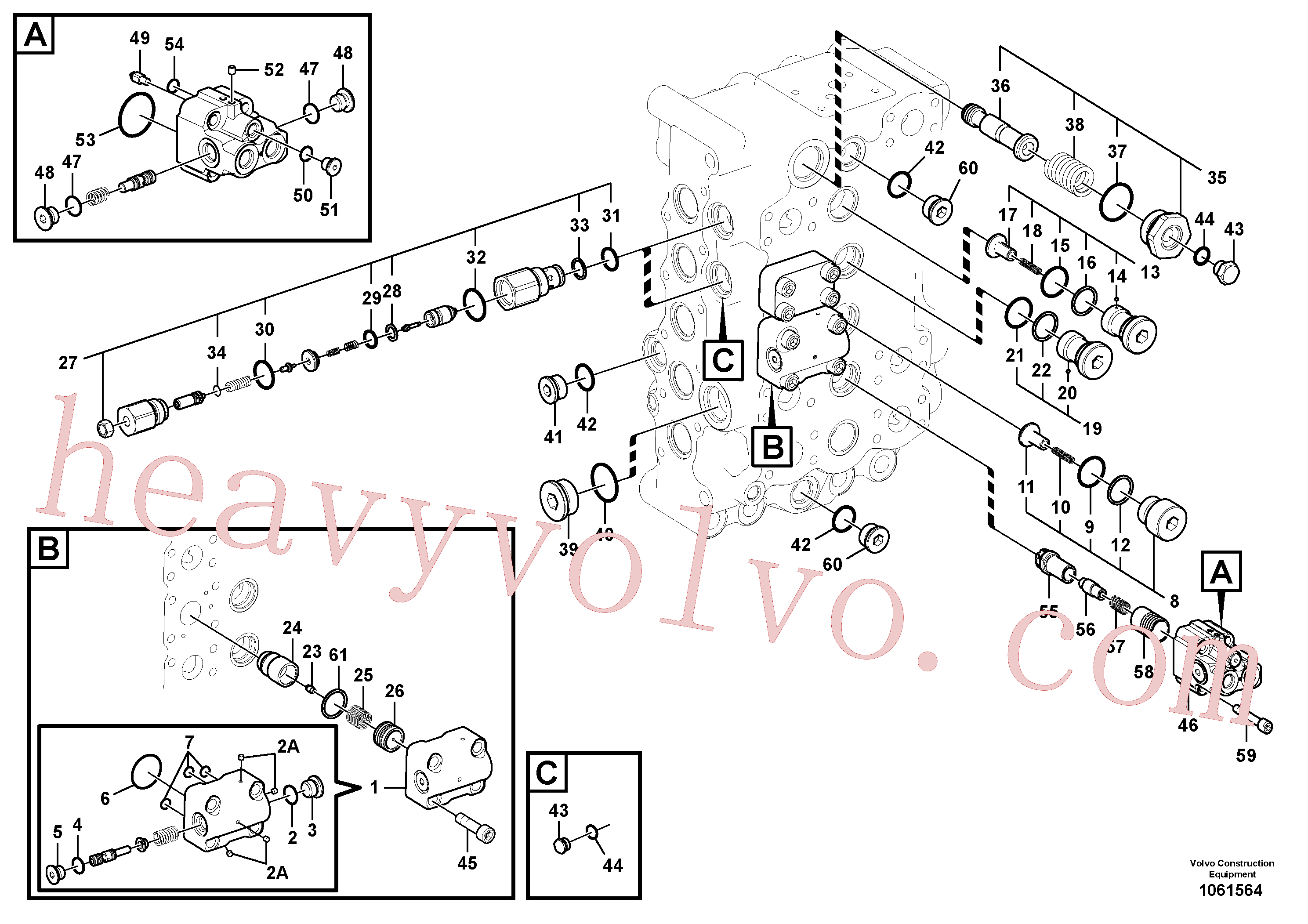 Volvo Assembly VOE14513392 Poppet for sale