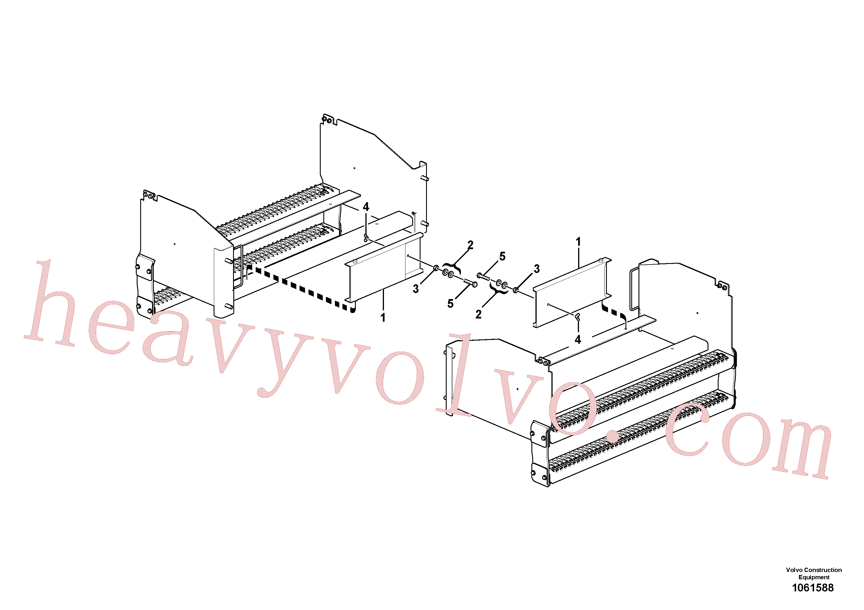 ZM8095506 Screw for Volvo Excavator Parts