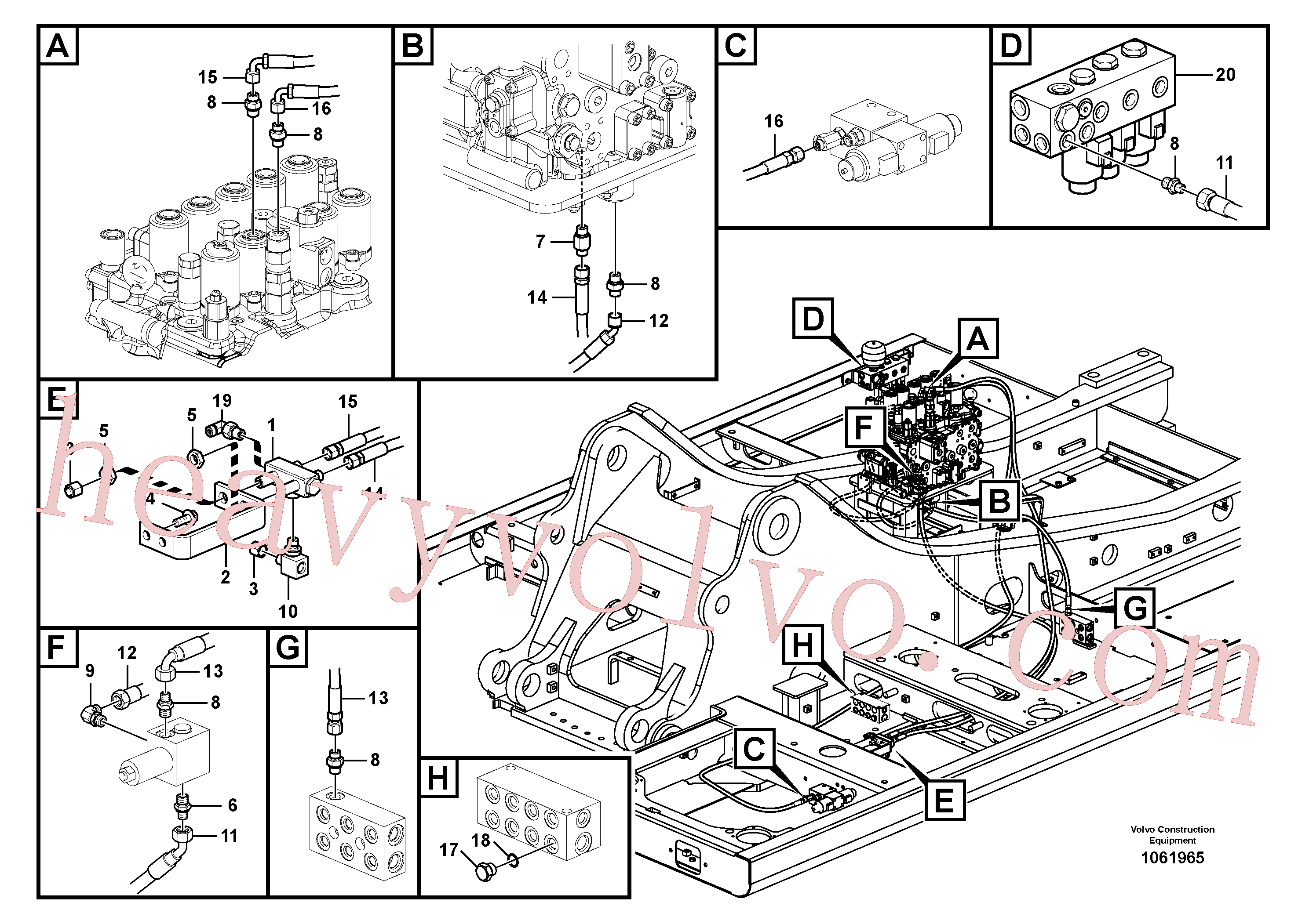 Wholesale VOE937197 Pilot for Volvo Excavator