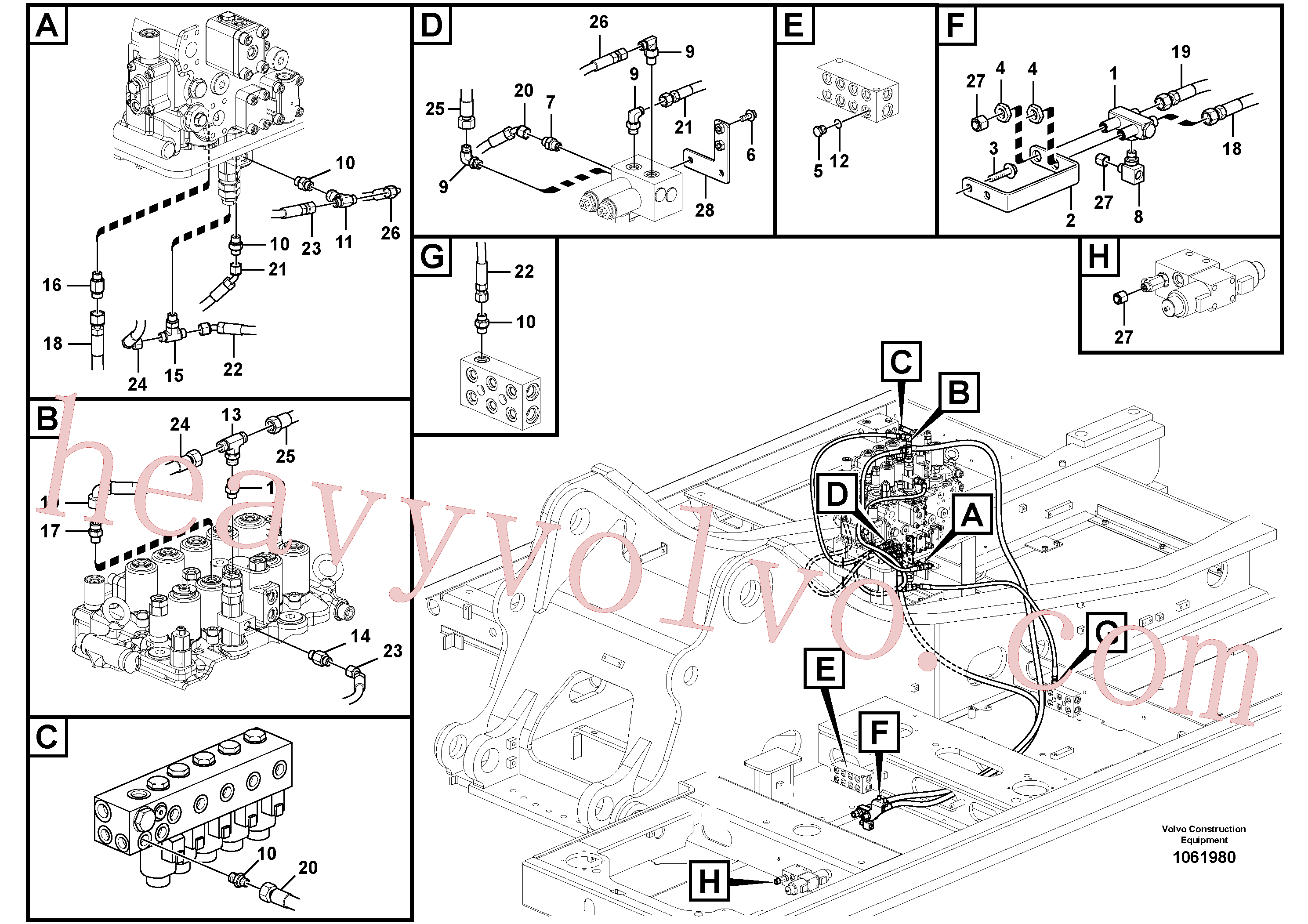 Wholesale VOE937197 Pilot for Volvo Excavator