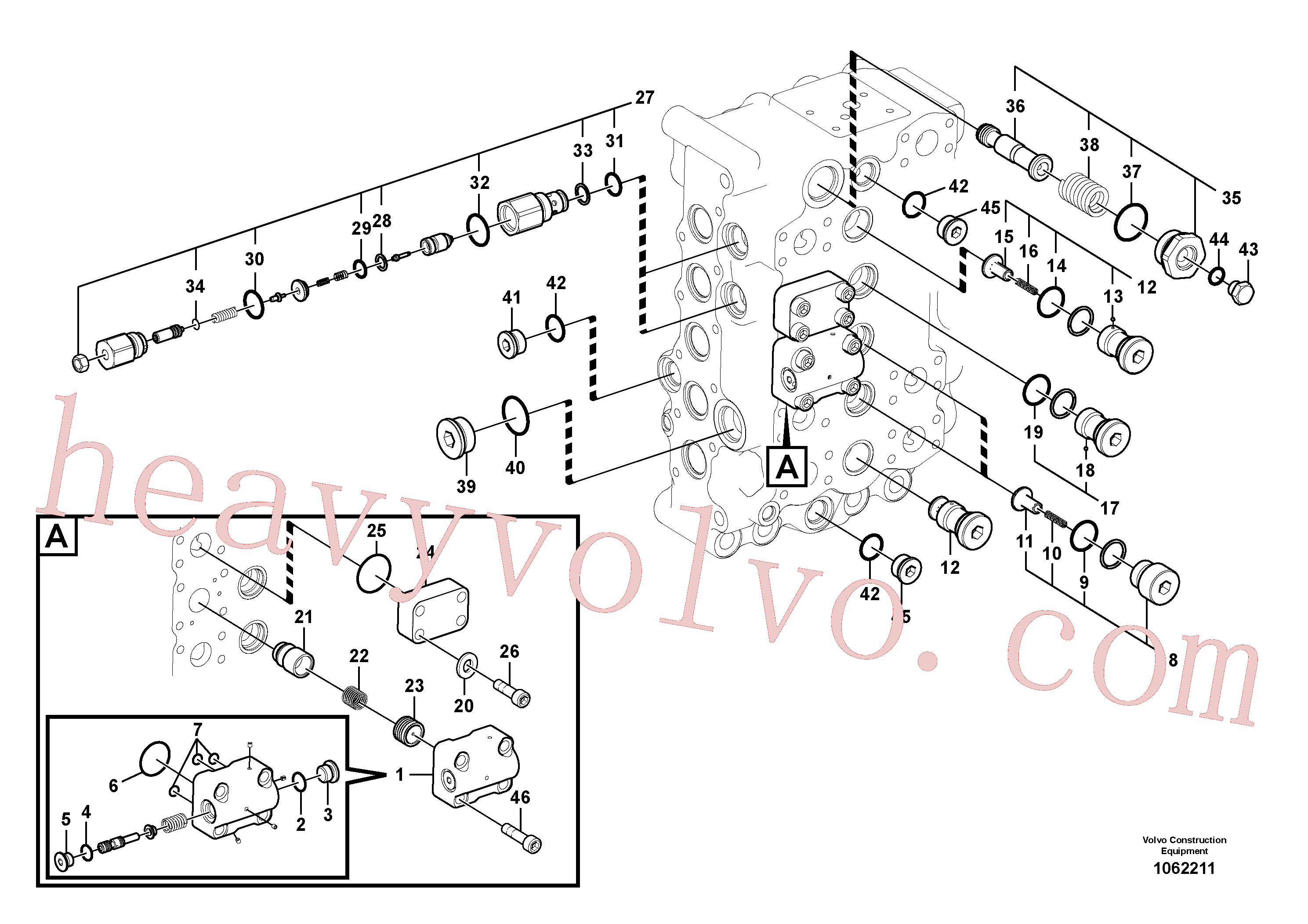 SA7273-10480 Spring for Volvo Excavator Parts
