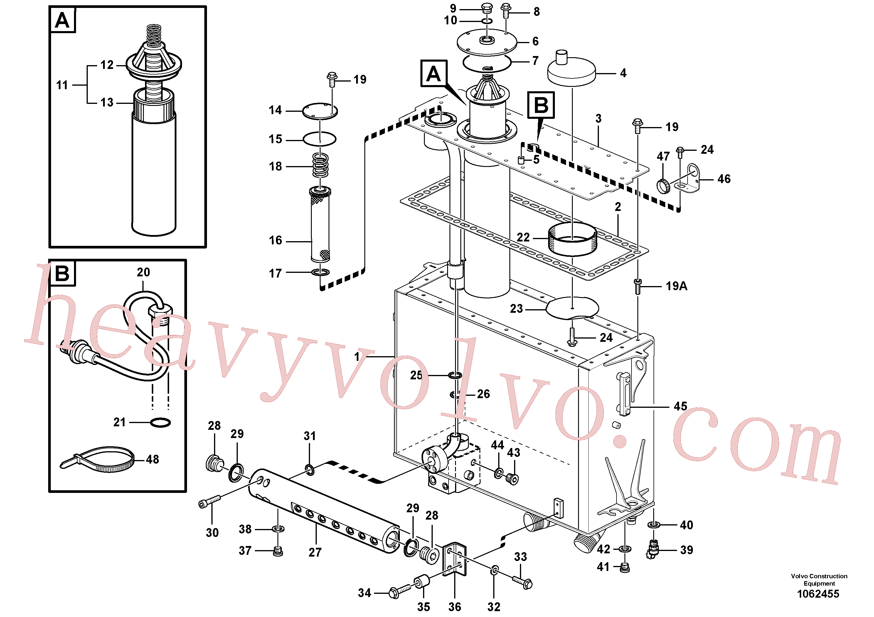 China Made VOE984647 Plug parts for Volvo Excavator