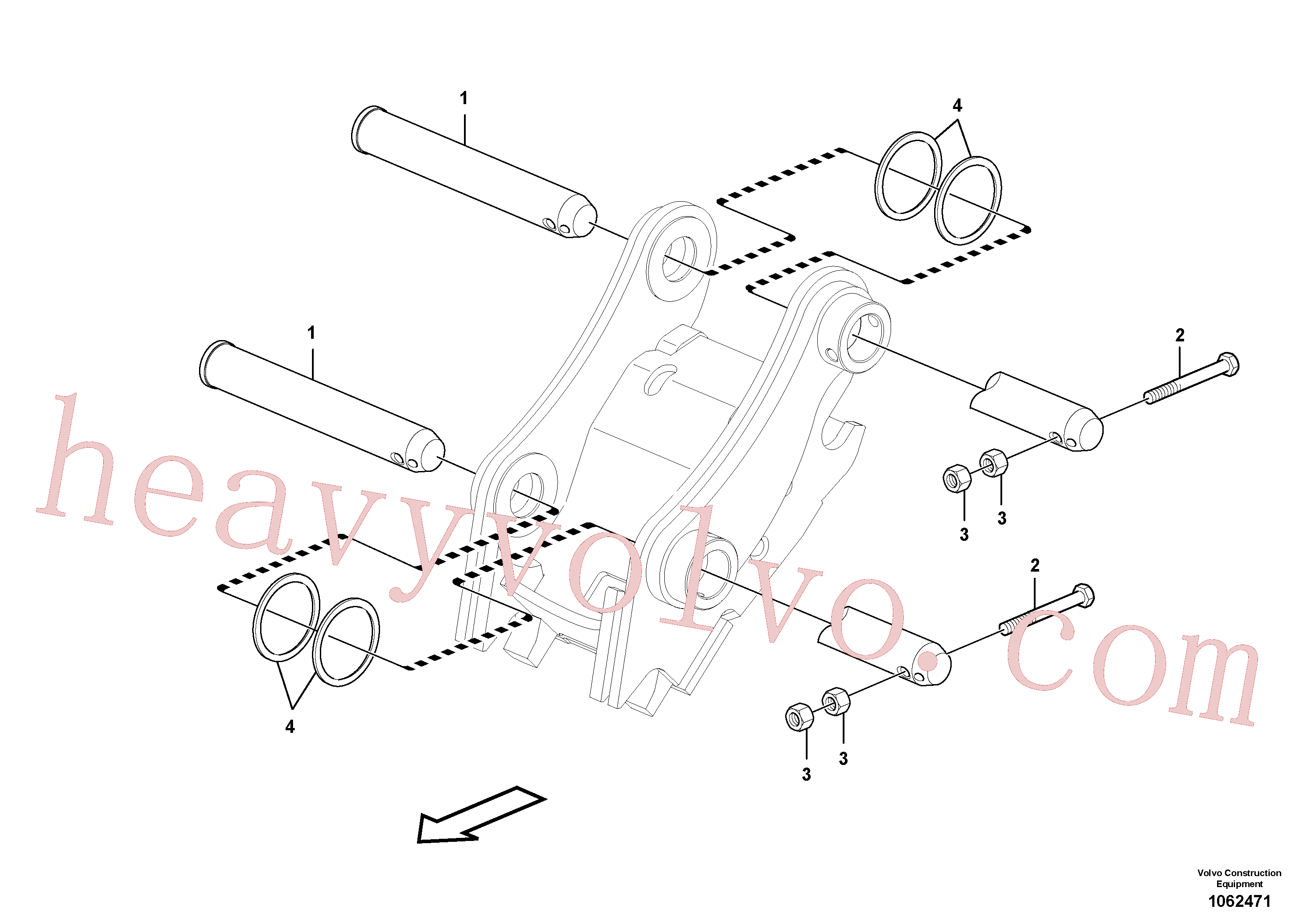 Wholesale VOE992062 Hexagon screw for Volvo Excavator