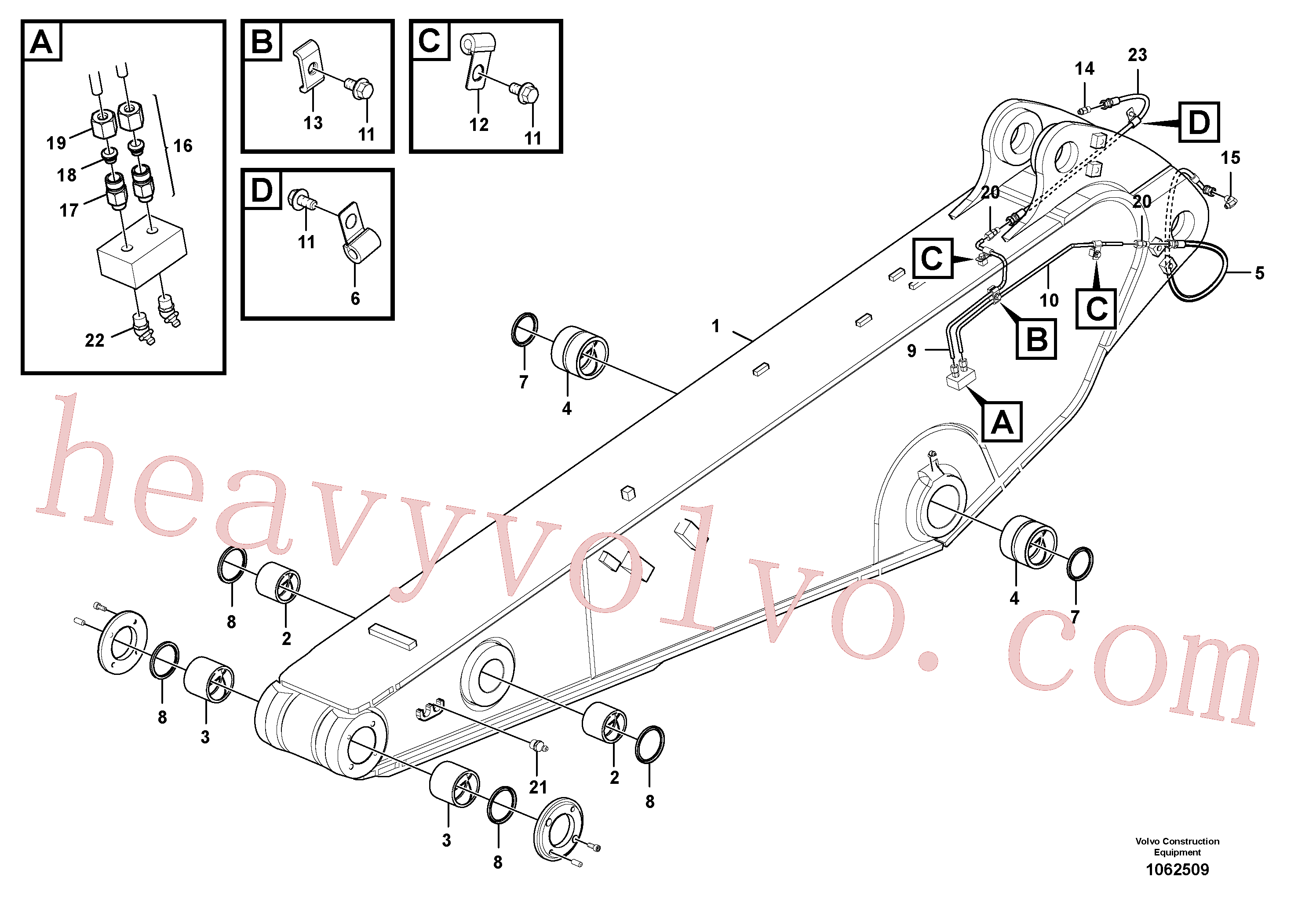 VOE14880647 Rockmaster/1SC for Volvo Excavator Parts