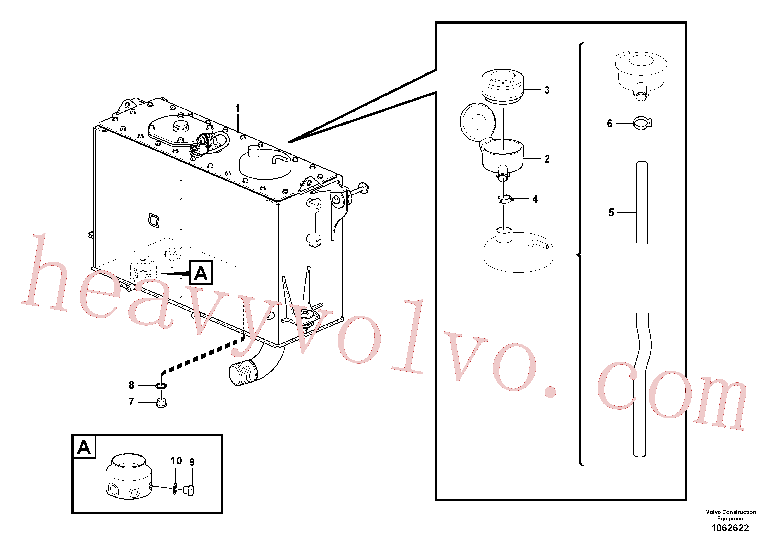 VOE13966145 Plug for Volvo Excavator Parts