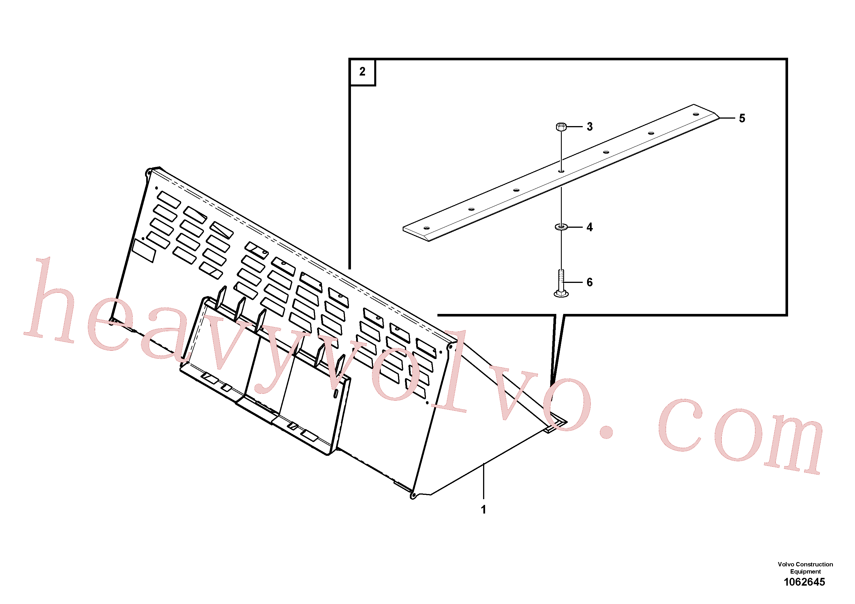 Volvo Assembly VOE16232110 Bolt on edge kit for sale