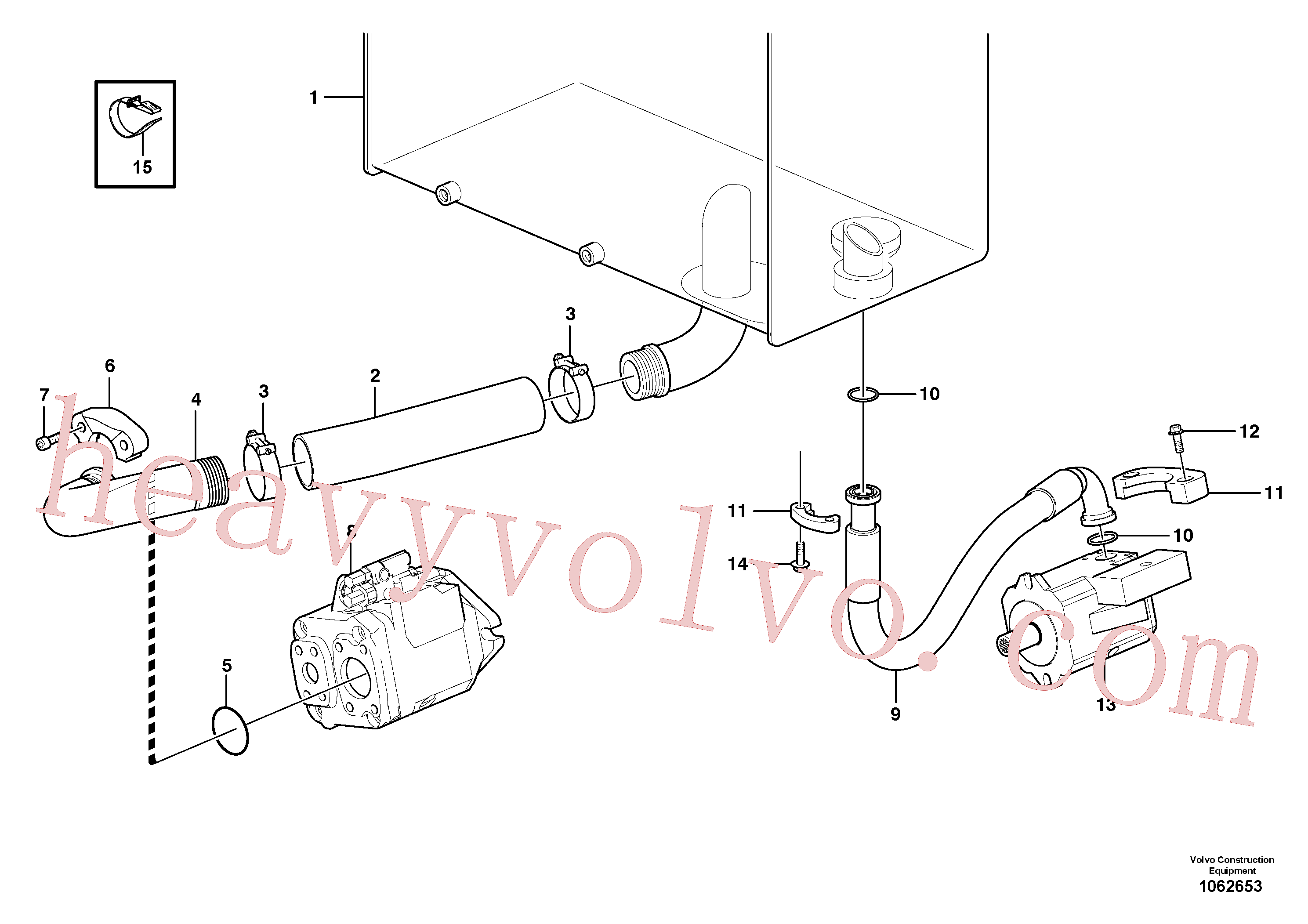 Wholesale VOE11411977 Hydraulic pump for Volvo Excavator