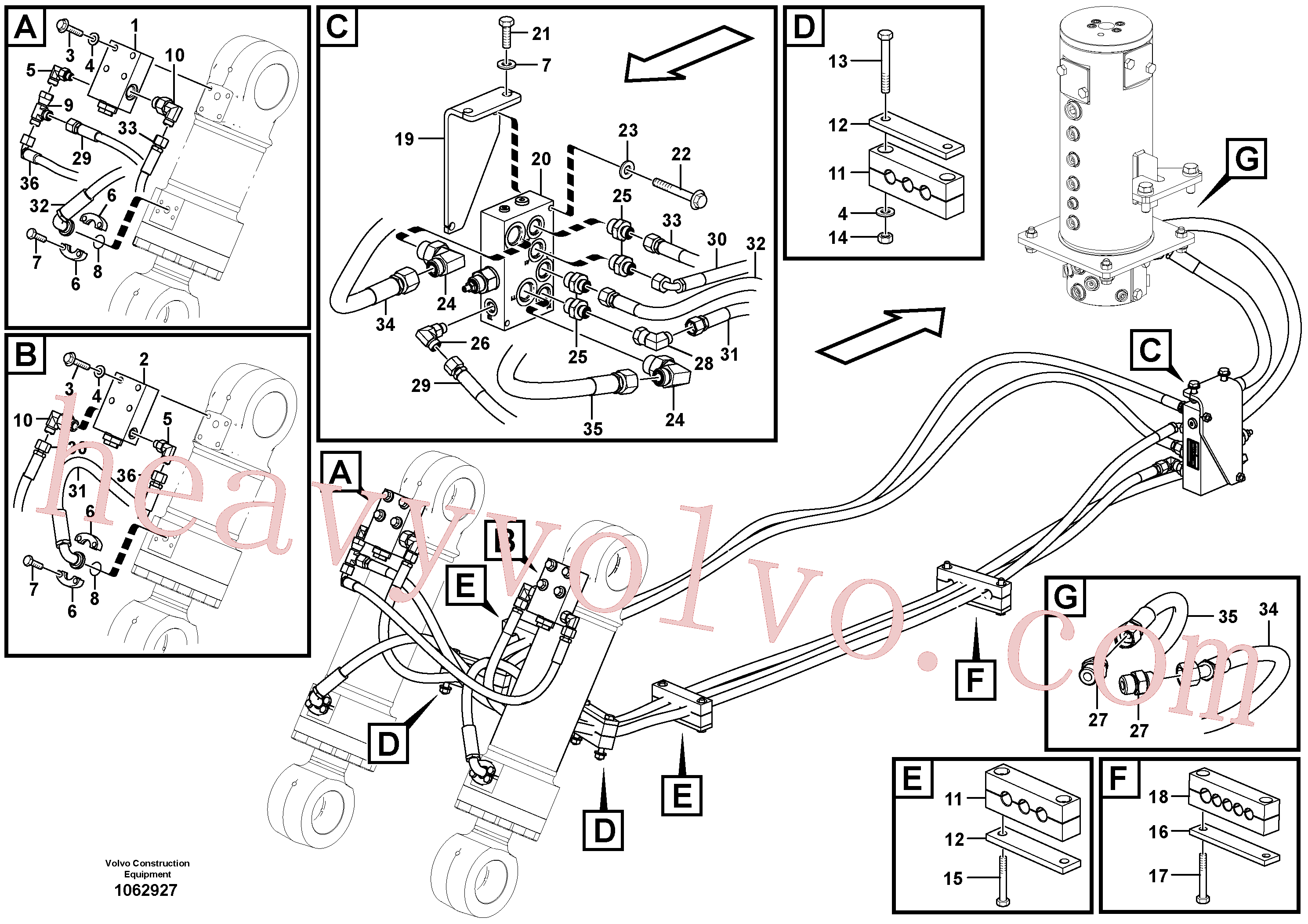 Volvo Assembly VOE14620872 Clamp for sale