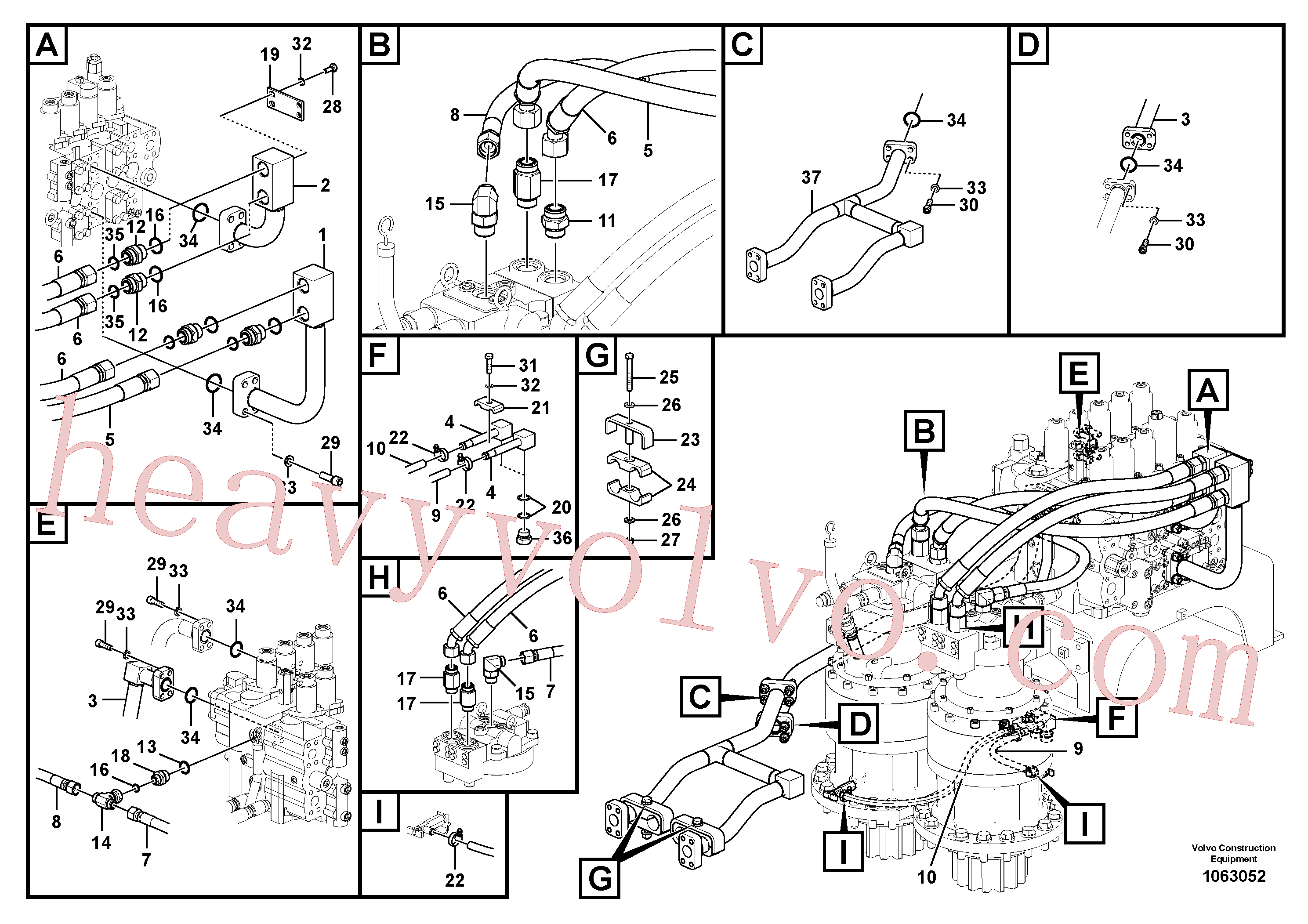 Wholesale VOE14503506 Pipe for Volvo Excavator