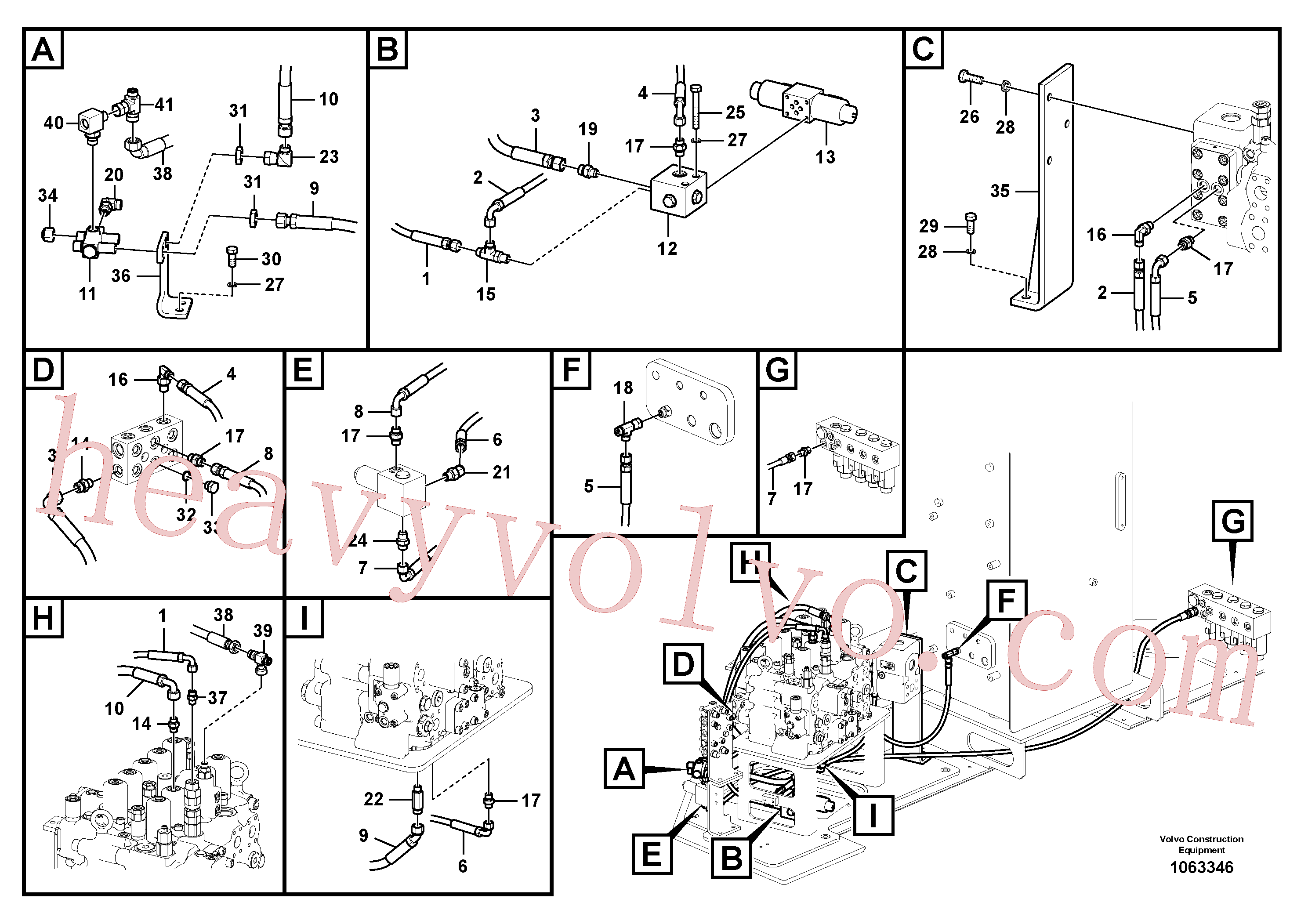 VOE14534520 Valve for Volvo Excavator spare
