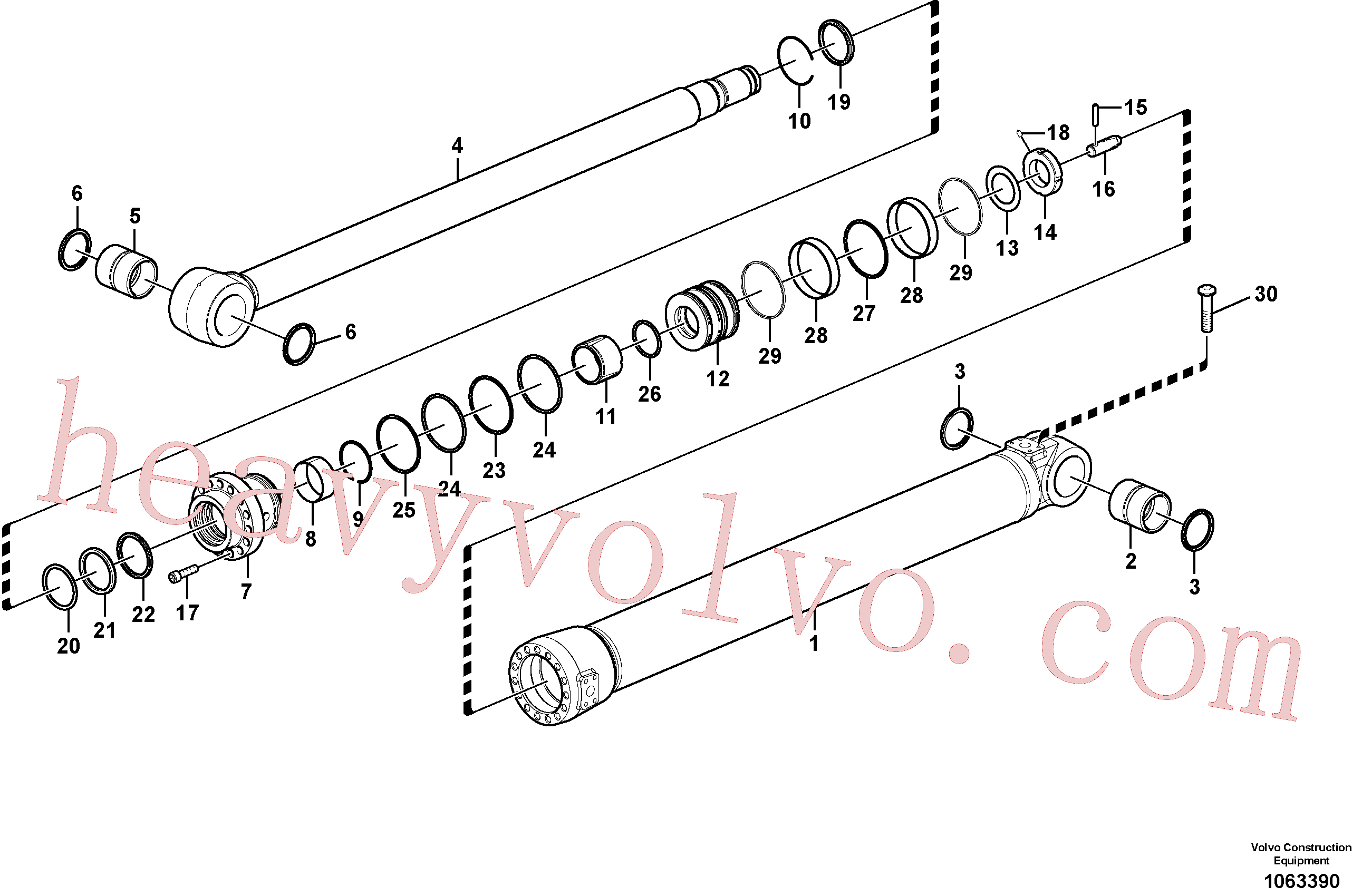 SA9563-20751 Seal for Volvo Excavator spare