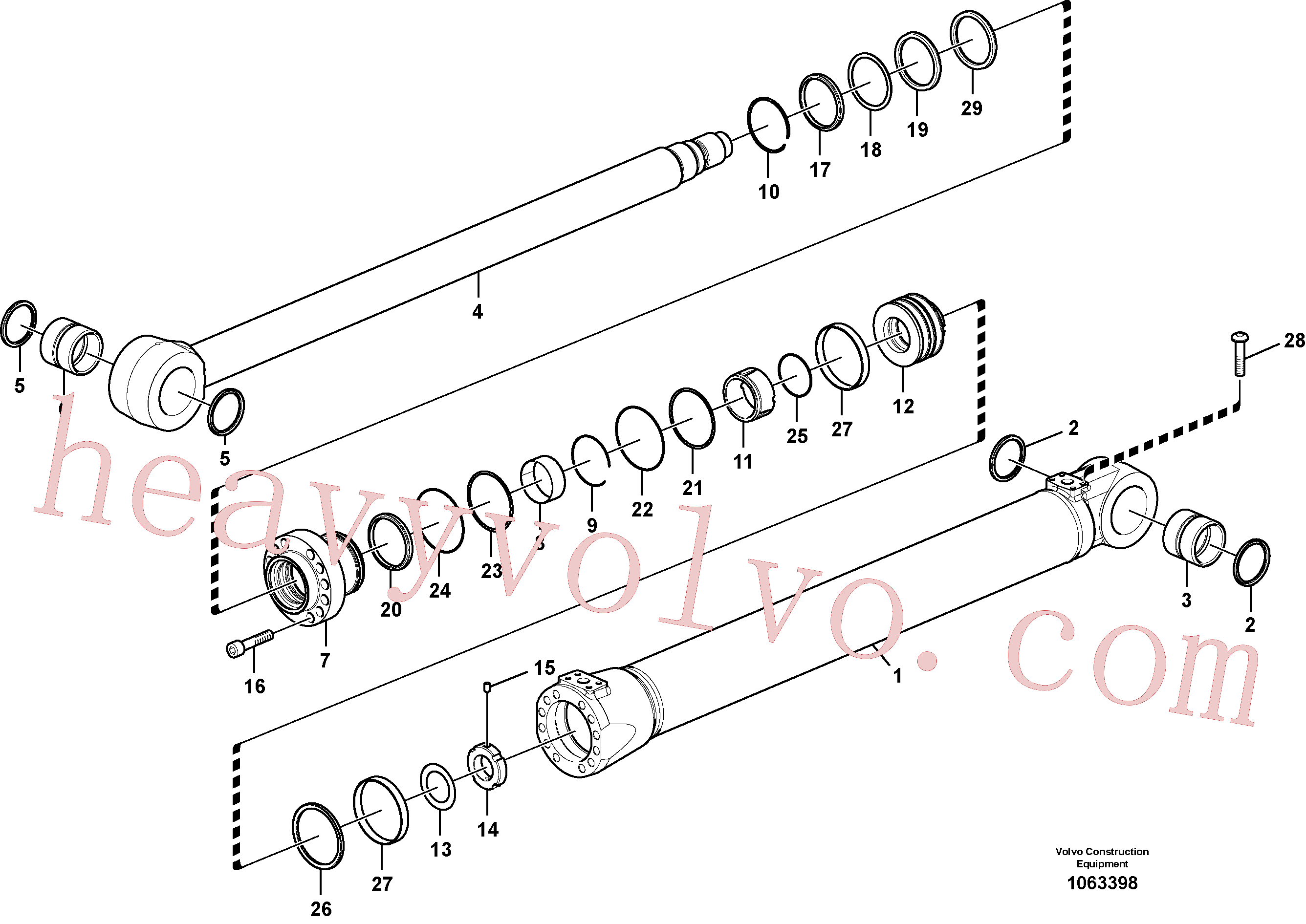 Volvo VOE14524047 Cushion aftermarket part for sale