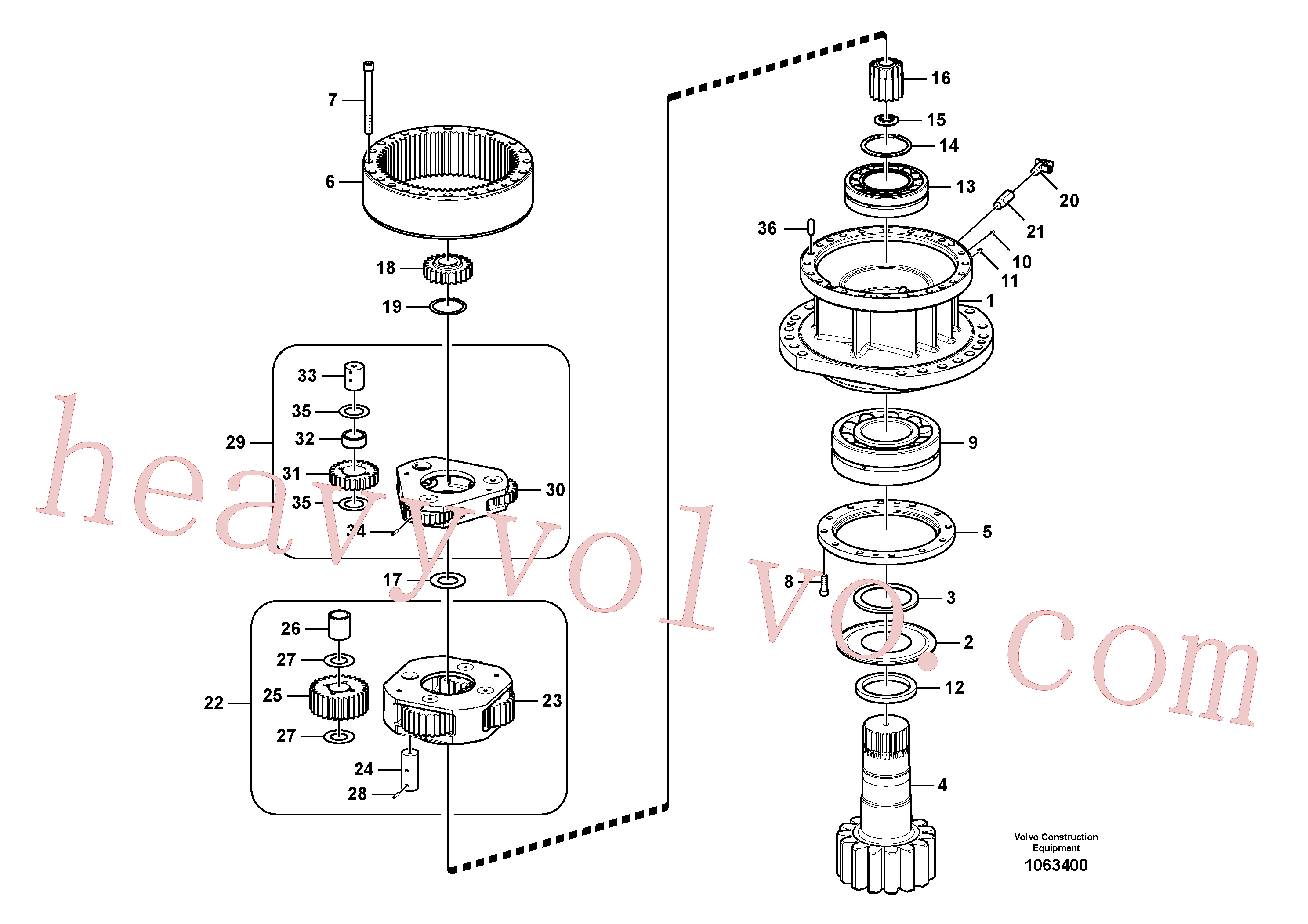 Volvo VOE14547271 Pin aftermarket part for sale