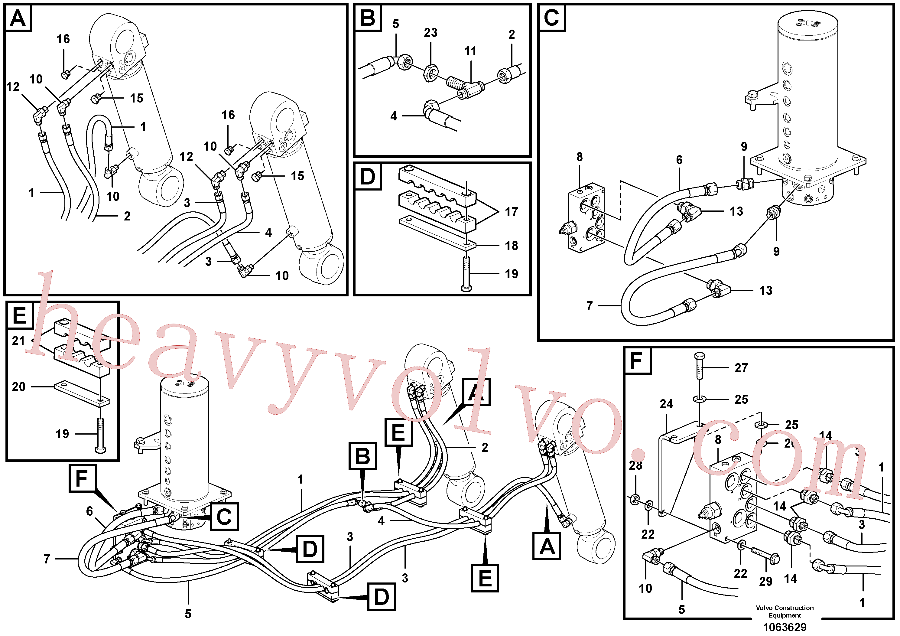 VOE937888 Eternity/2 for Volvo Excavator Parts